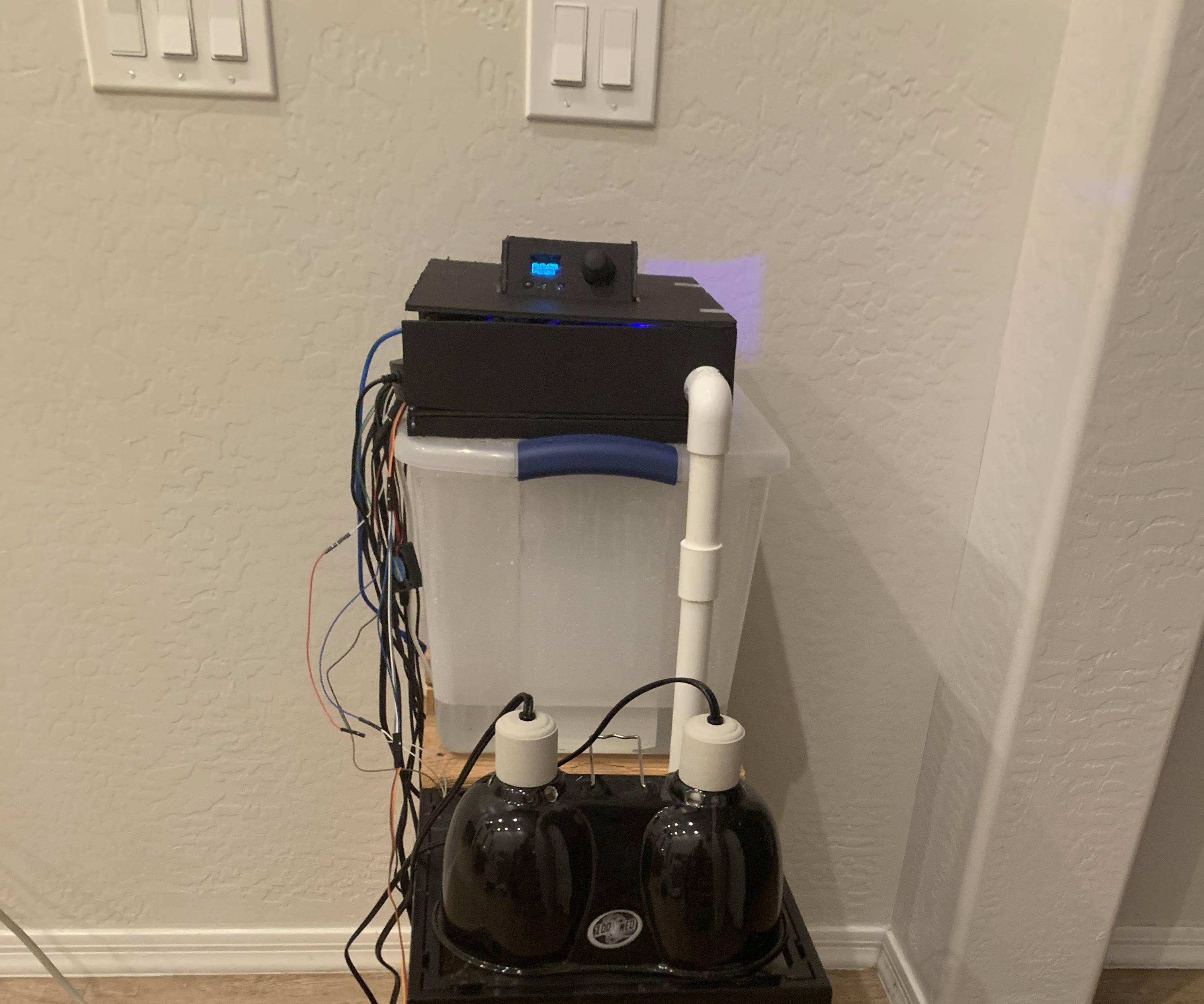 Automated Bioactive Tropical Reptile Vivarium (using Arduino)