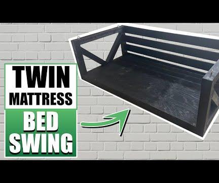 How to Make a Twin Mattress Swing Bed