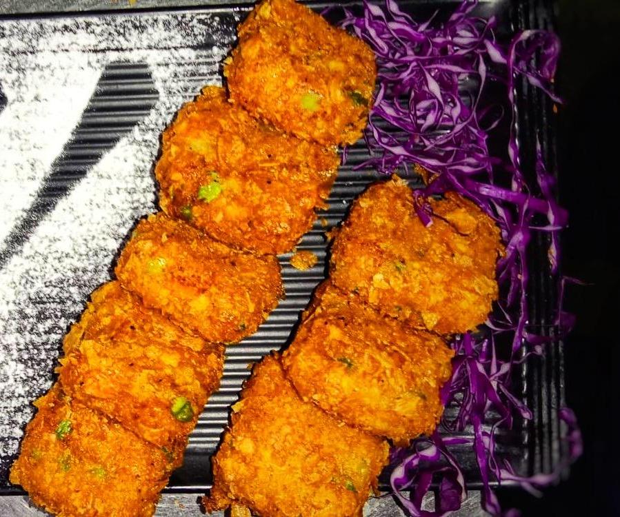 Cheesy Fried Nugget's 