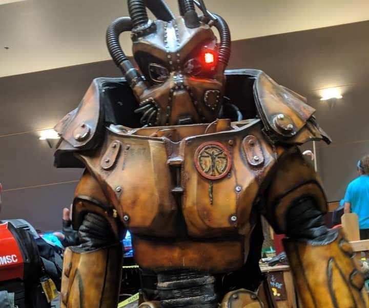 Fallout X-01 Power-armor Cosplay Build