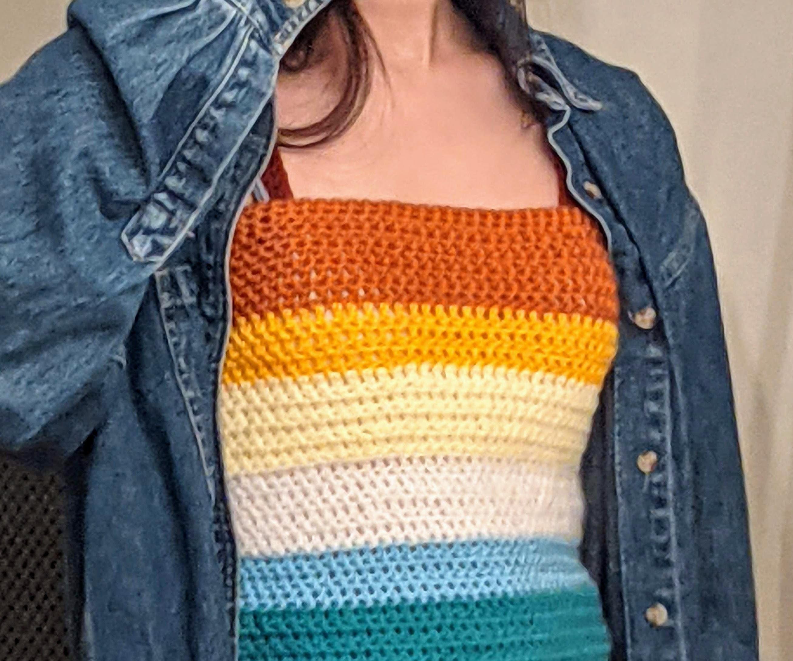 Simple Crochet Tank Top