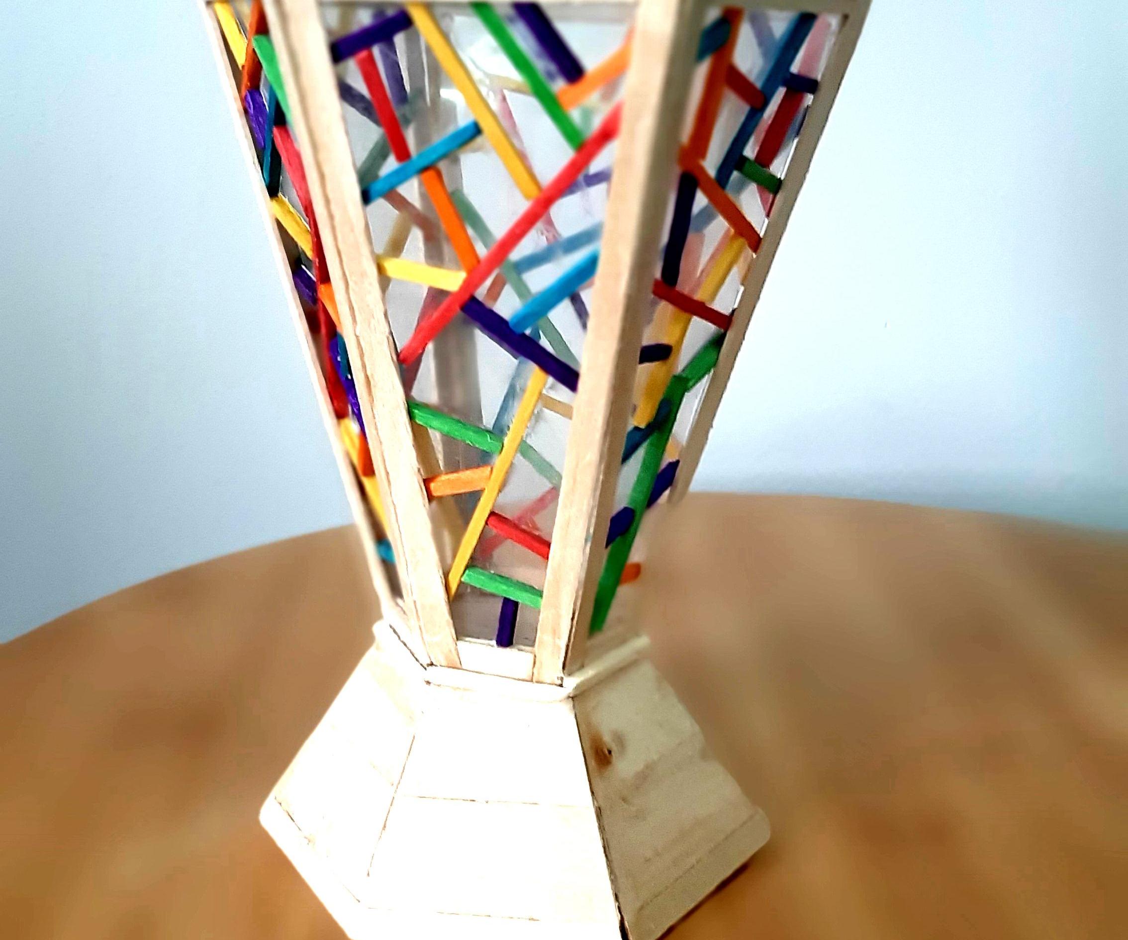 Wooden Fanous (Lantern)