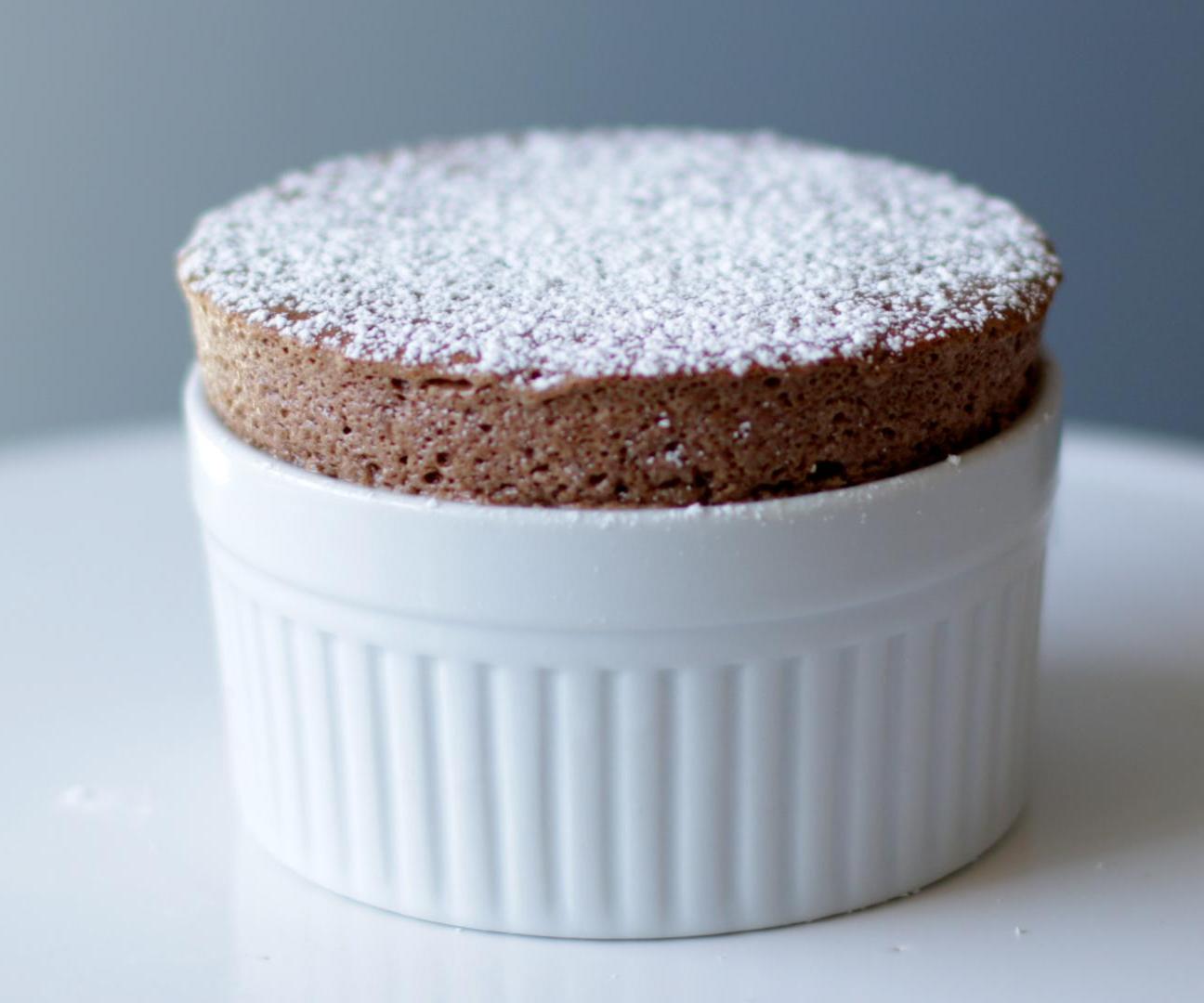 Homemade Chocolate Souffle