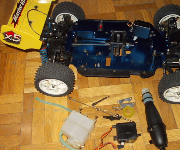 Converting Old Nitro Car to Electric
