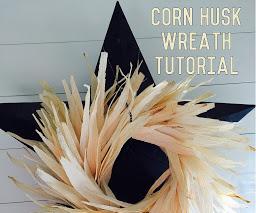 Easy Corn Husk Wreath 