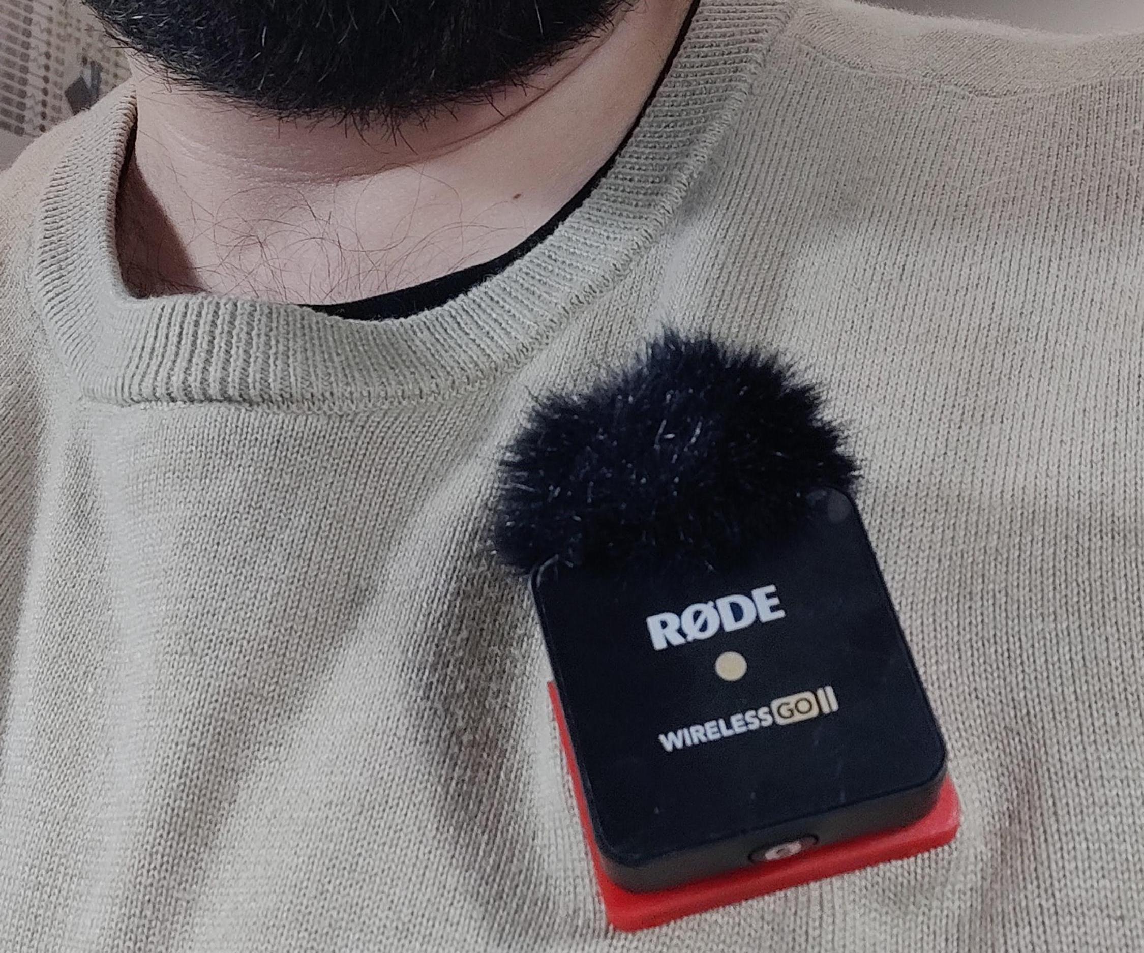 Magnetic Microport Mount for Rode Wireless Go