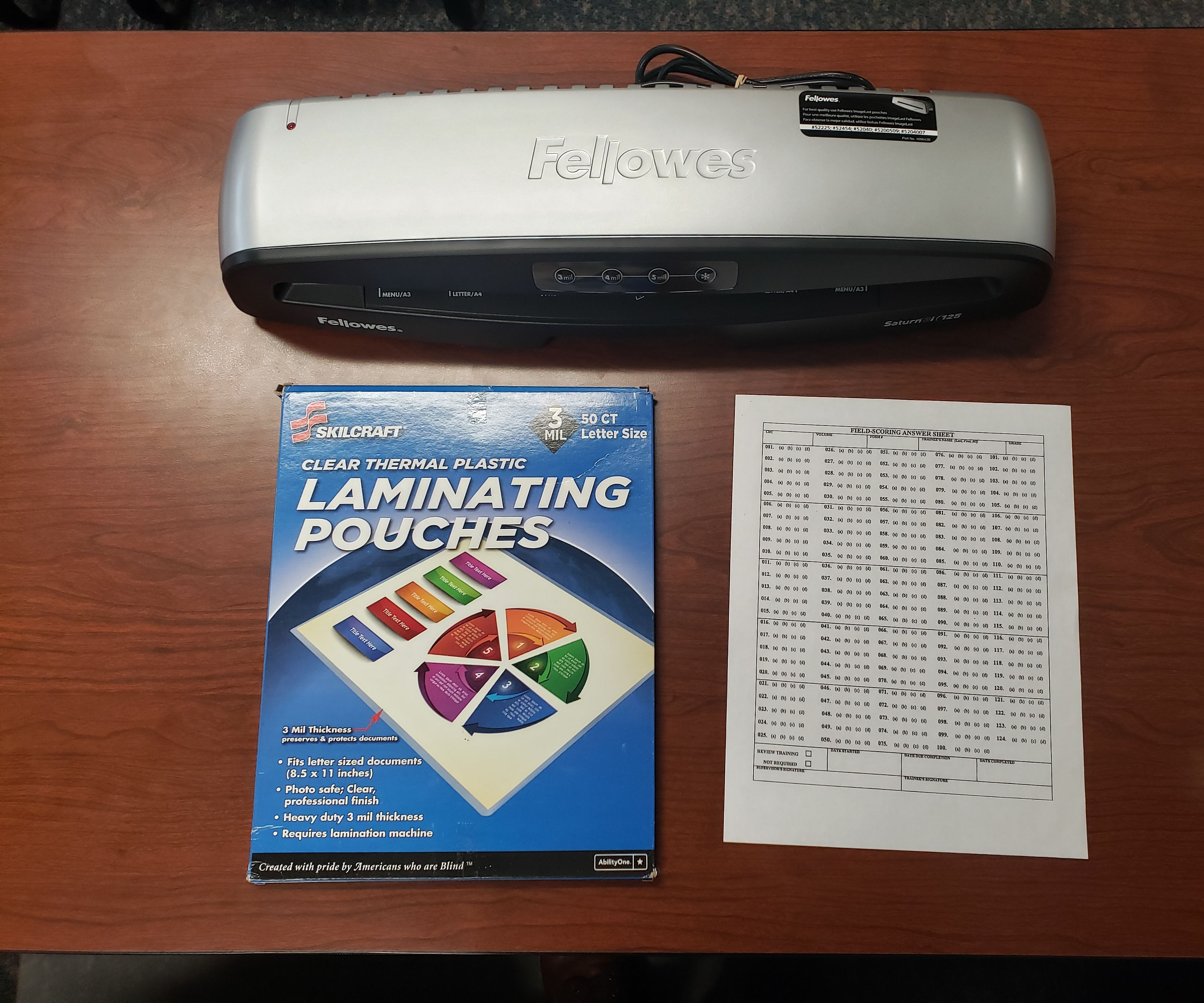 Laminating Documents