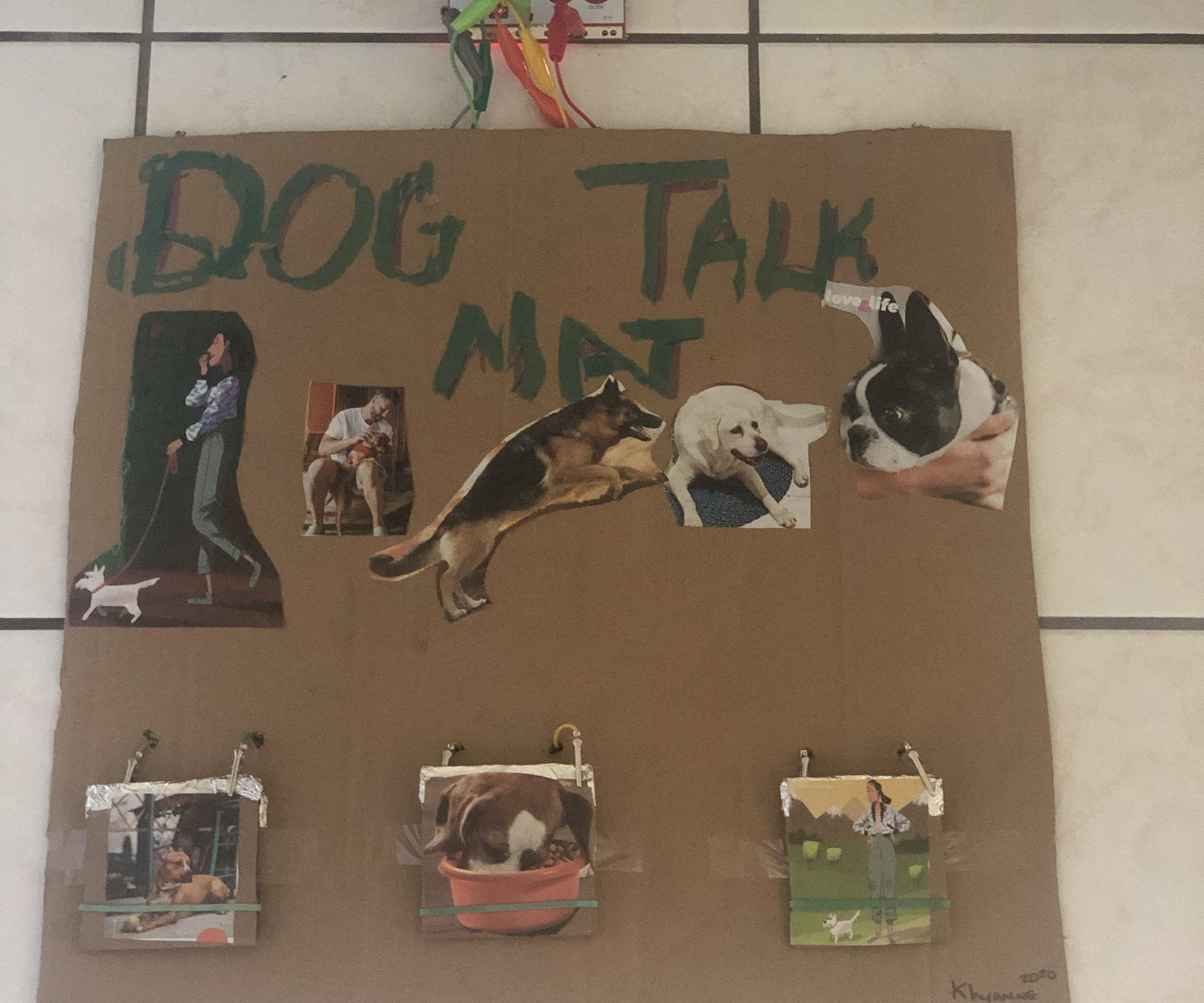Dog Talk Mat With  Makey Makey