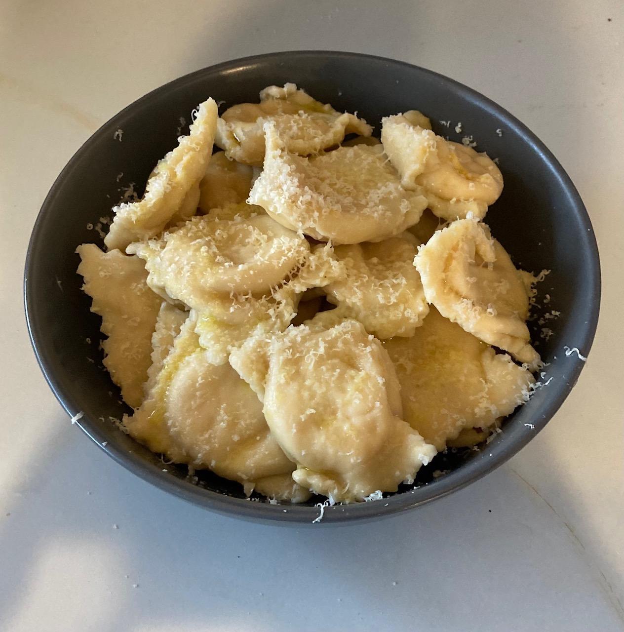 Pumpkin and Ricotta Ravioli