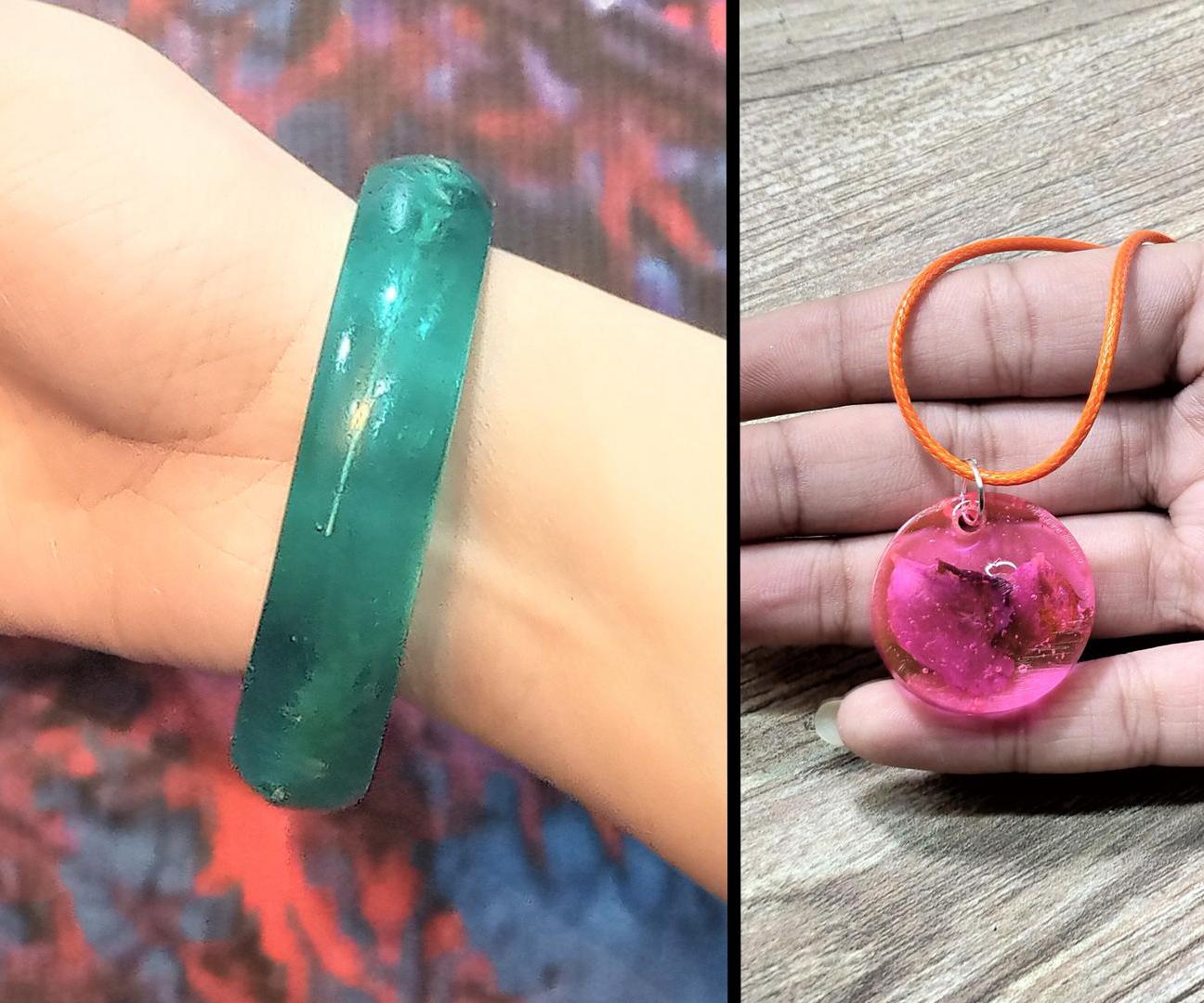 How to Make Resin Bracelet /Jewelry / Resin Art