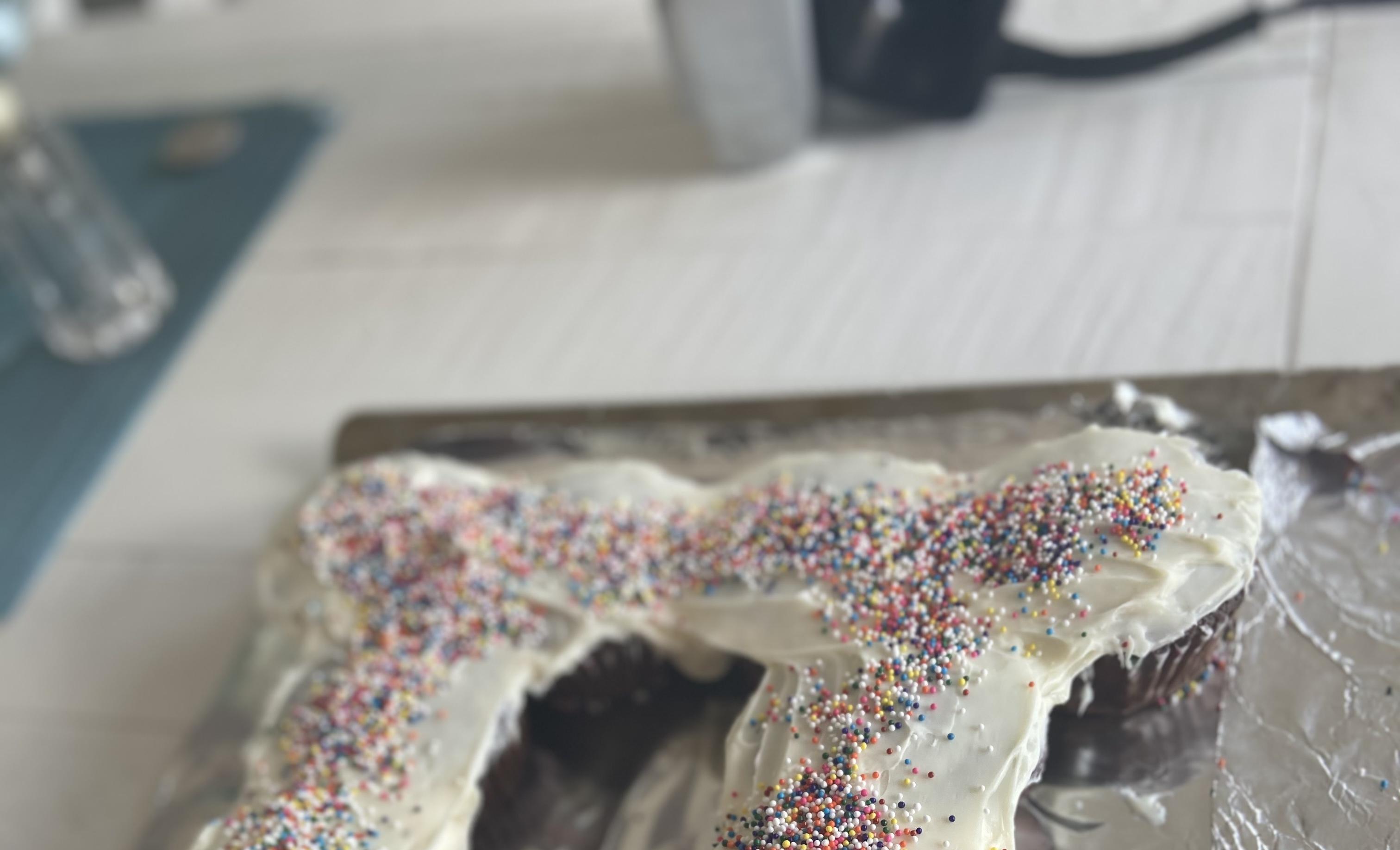 Pi Cupcakes for a Party to Share With Friends