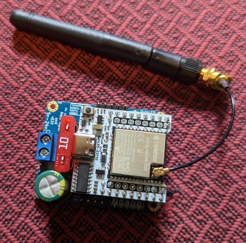 Wifi Controlled Lights With QuinLED-Dig-Uno