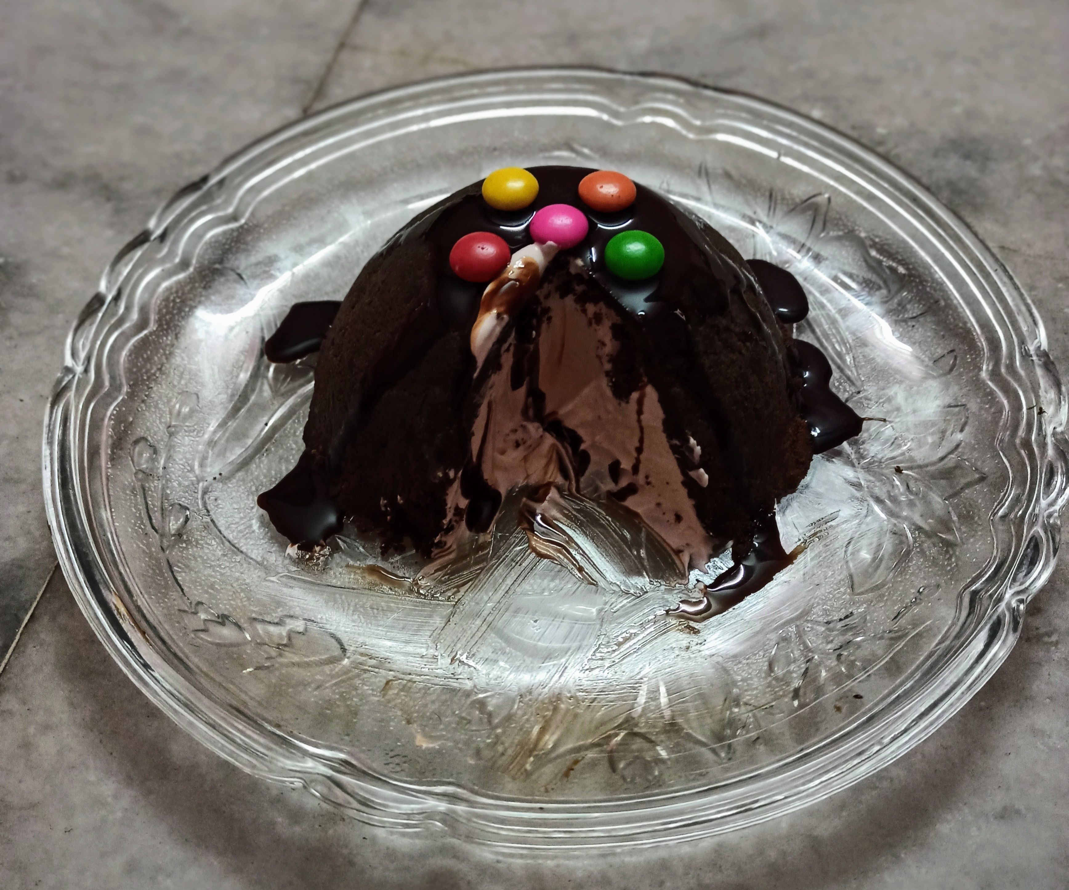 Brownie Ice Cream Cake