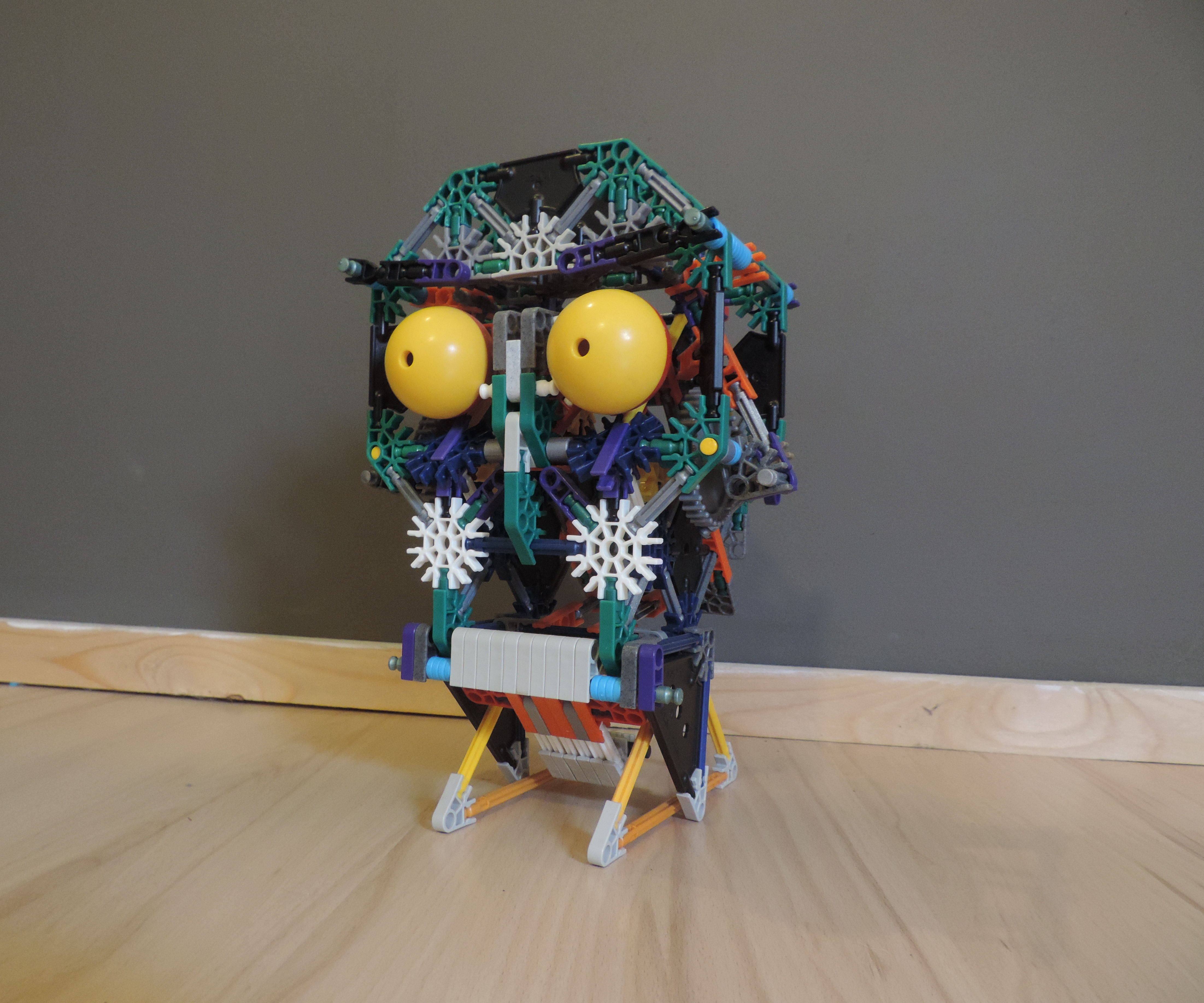 Knex Ball Machine Element: Angry Skull