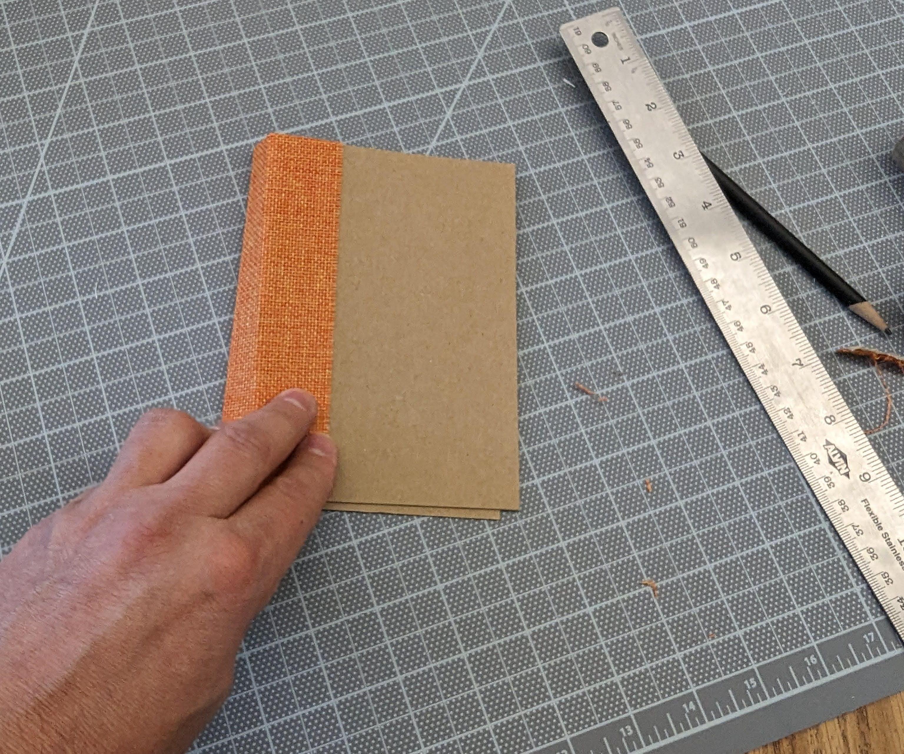 A Quick Book Cover for a Hand Bound Journal