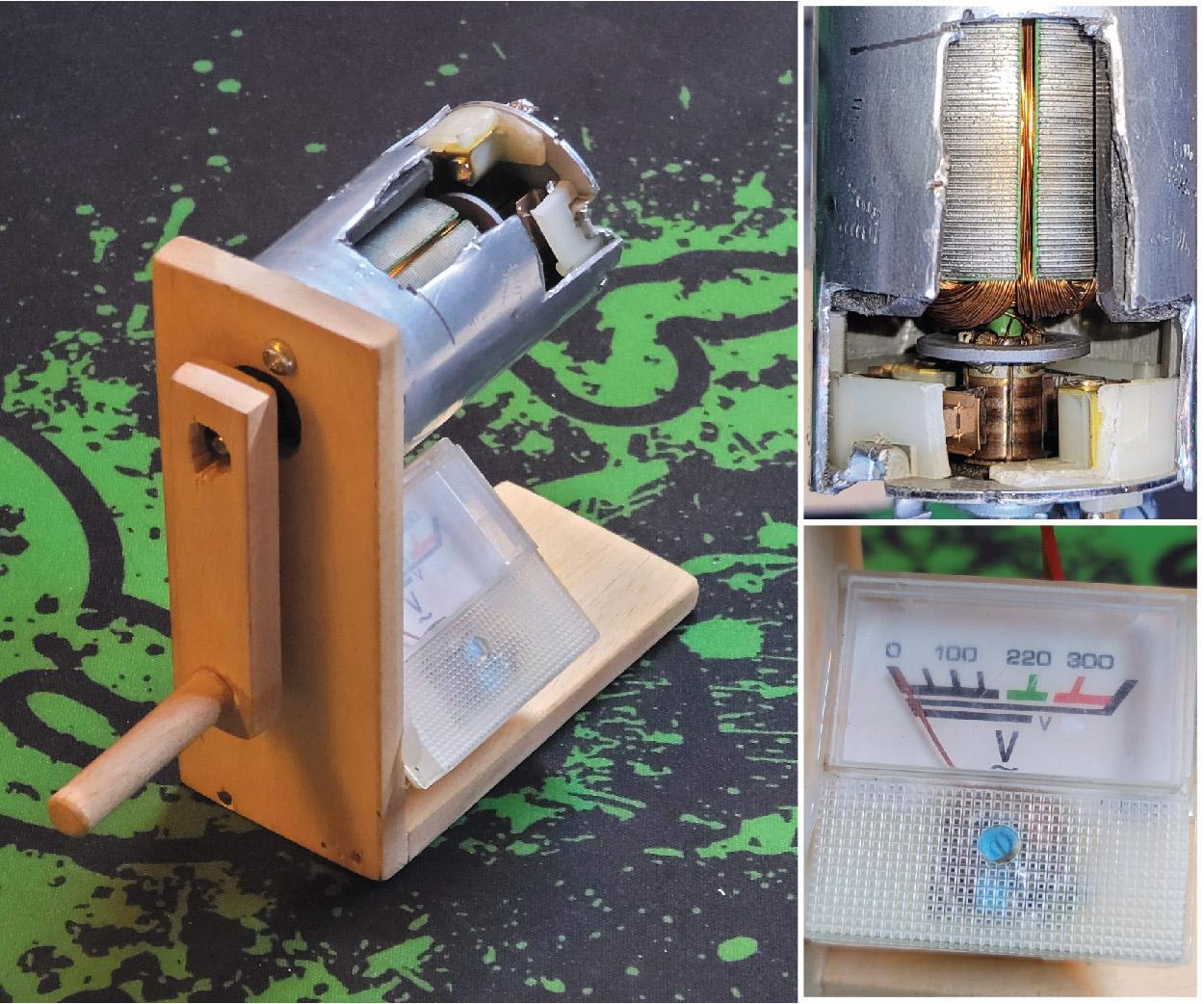 DIY DC Fixed Pole Model Generator for Students