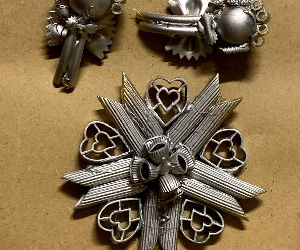 Christmas Deco Made of PASTA