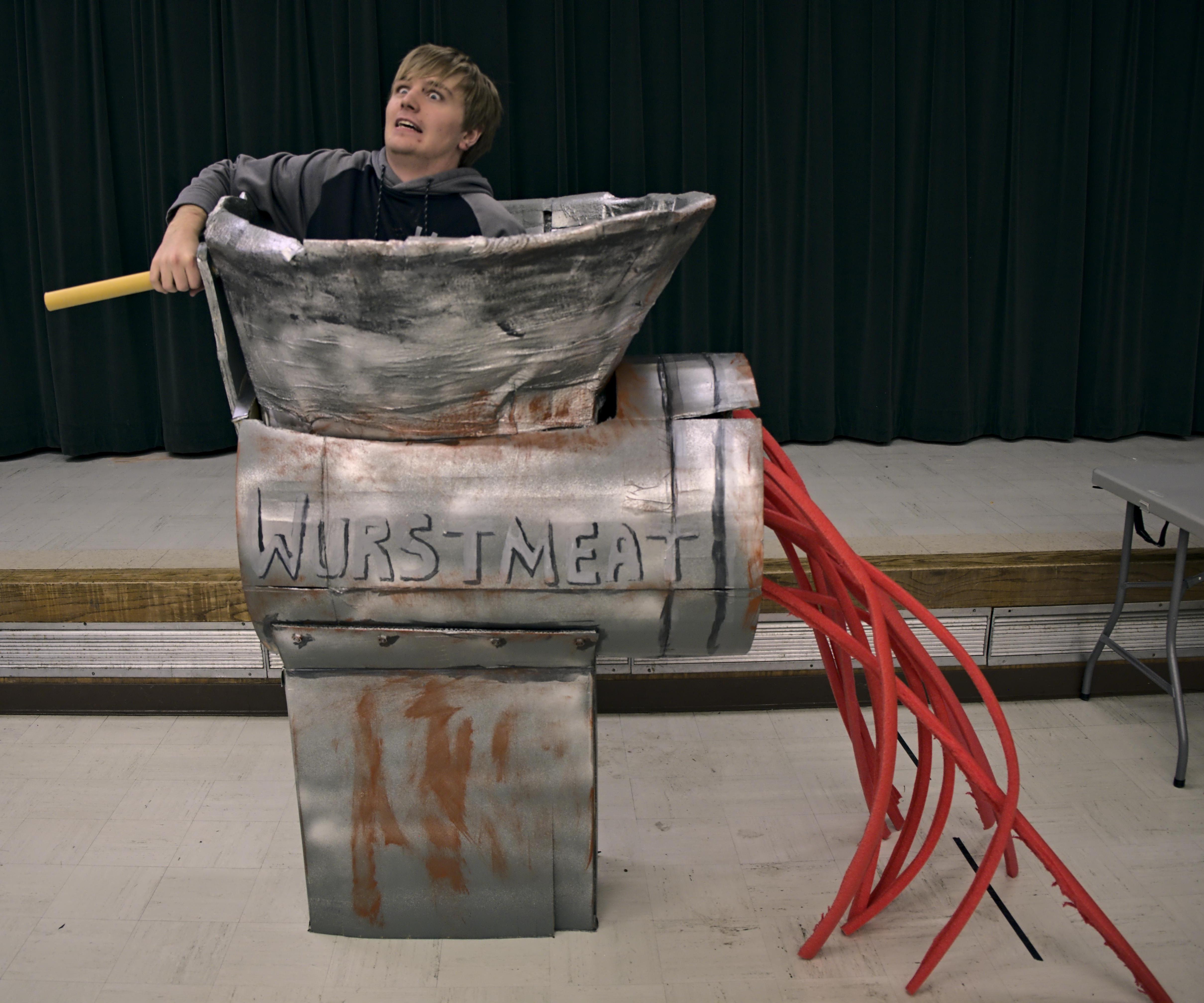 Meat Grinder Halloween Costume