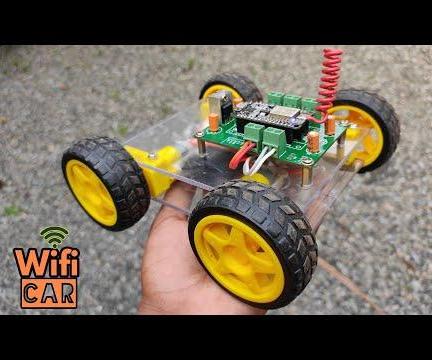 How to Make a WIFI (Nodemcu) Car 