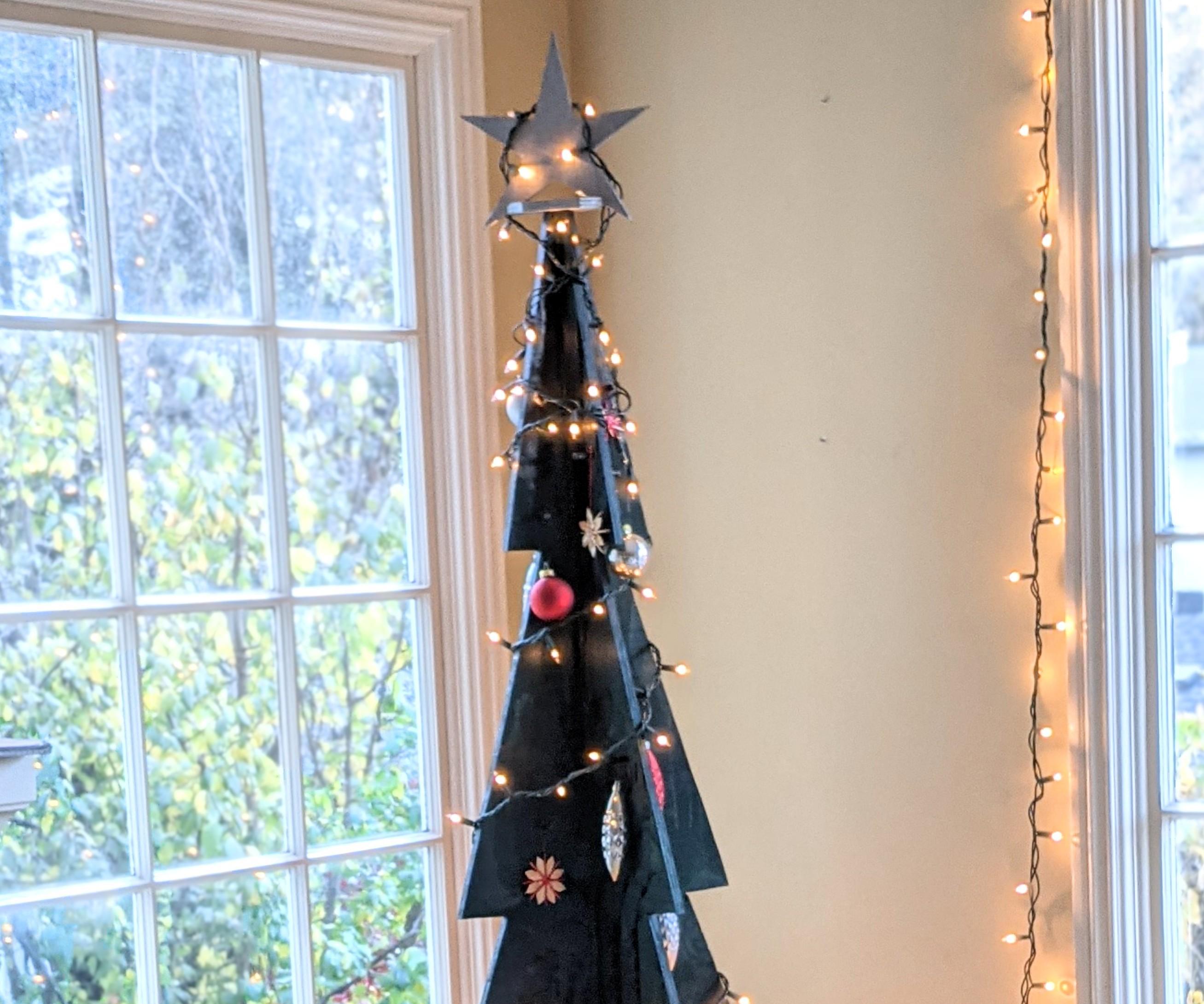 Sustainable Wooden Christmas Tree