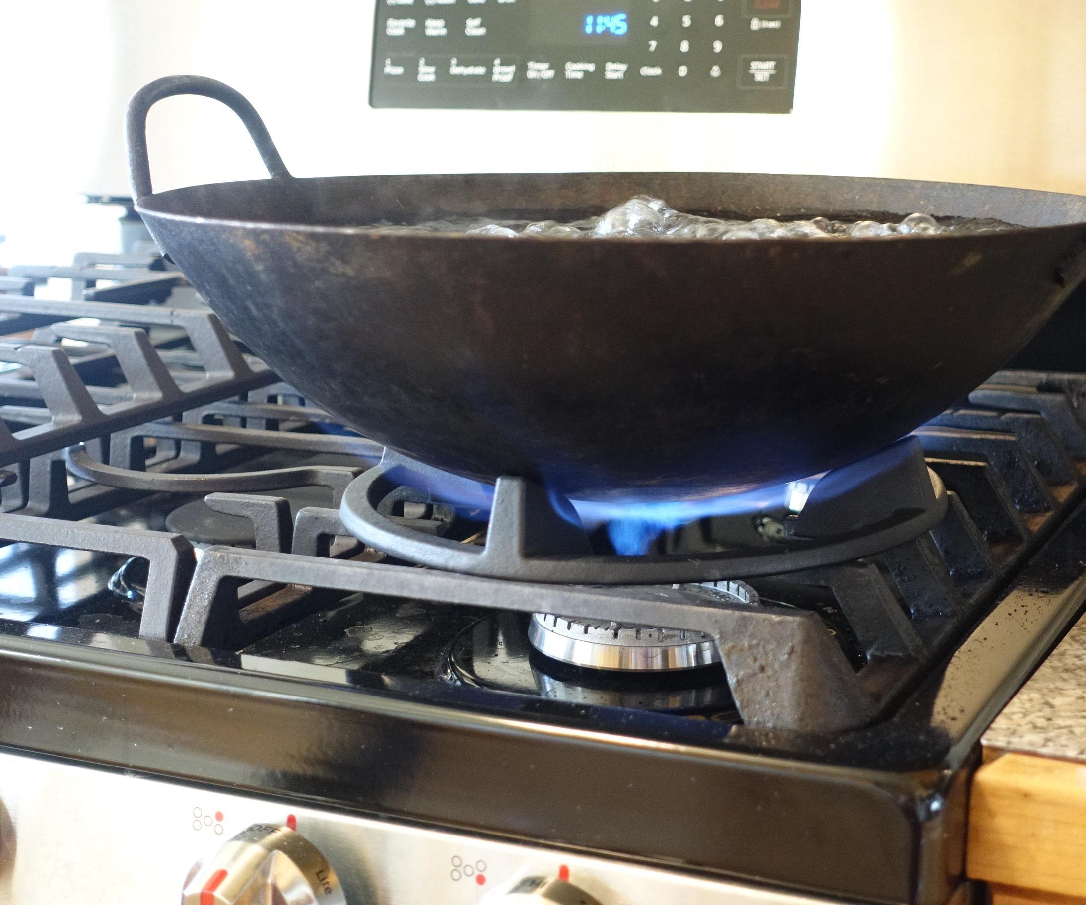 Modify Gas Stove for Wok Cooking