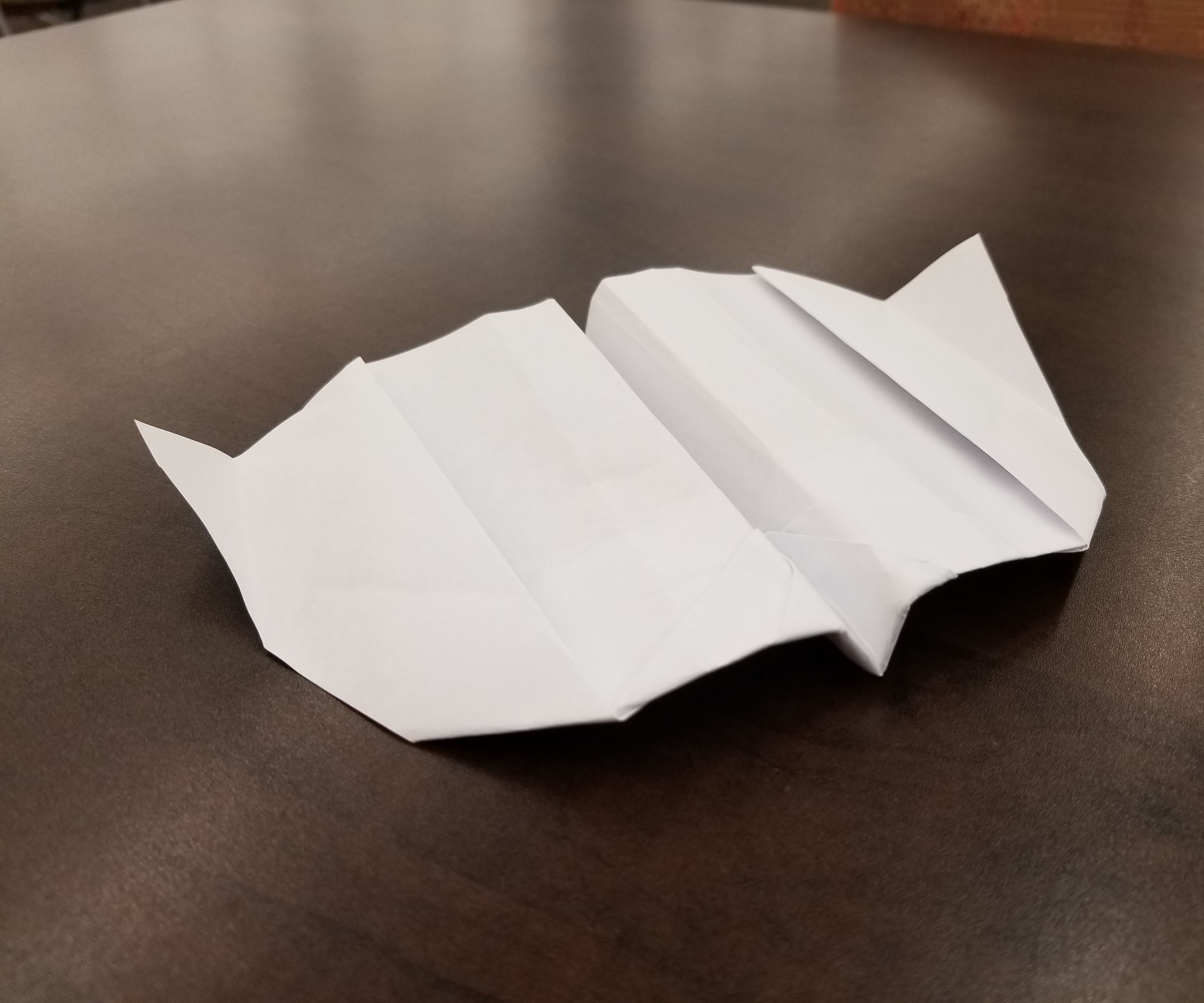 The Boomerang Paper Airplane
