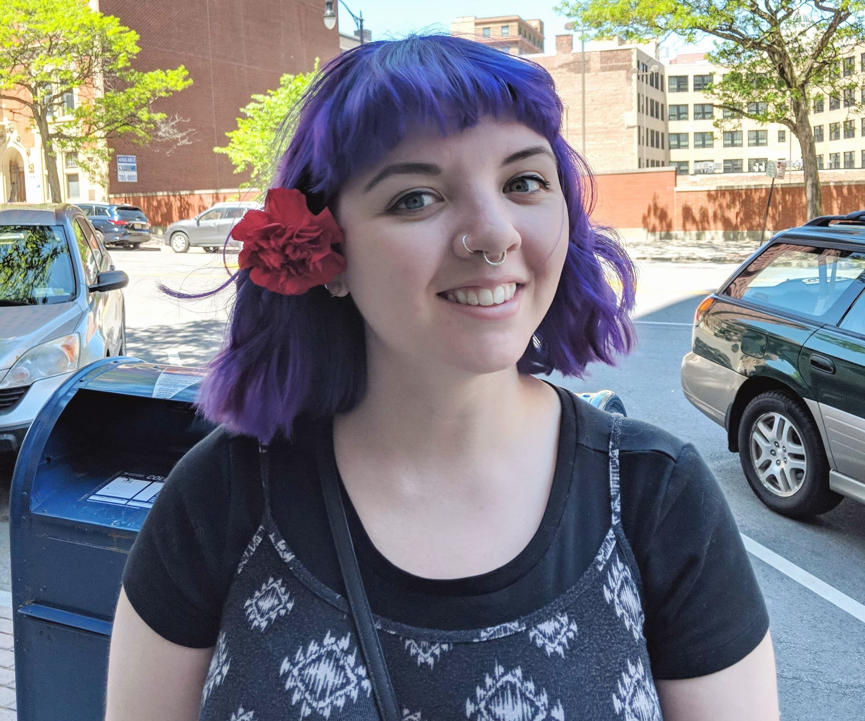 How to Dye Your Hair Purple and Keep It That Way (Inexpensively)