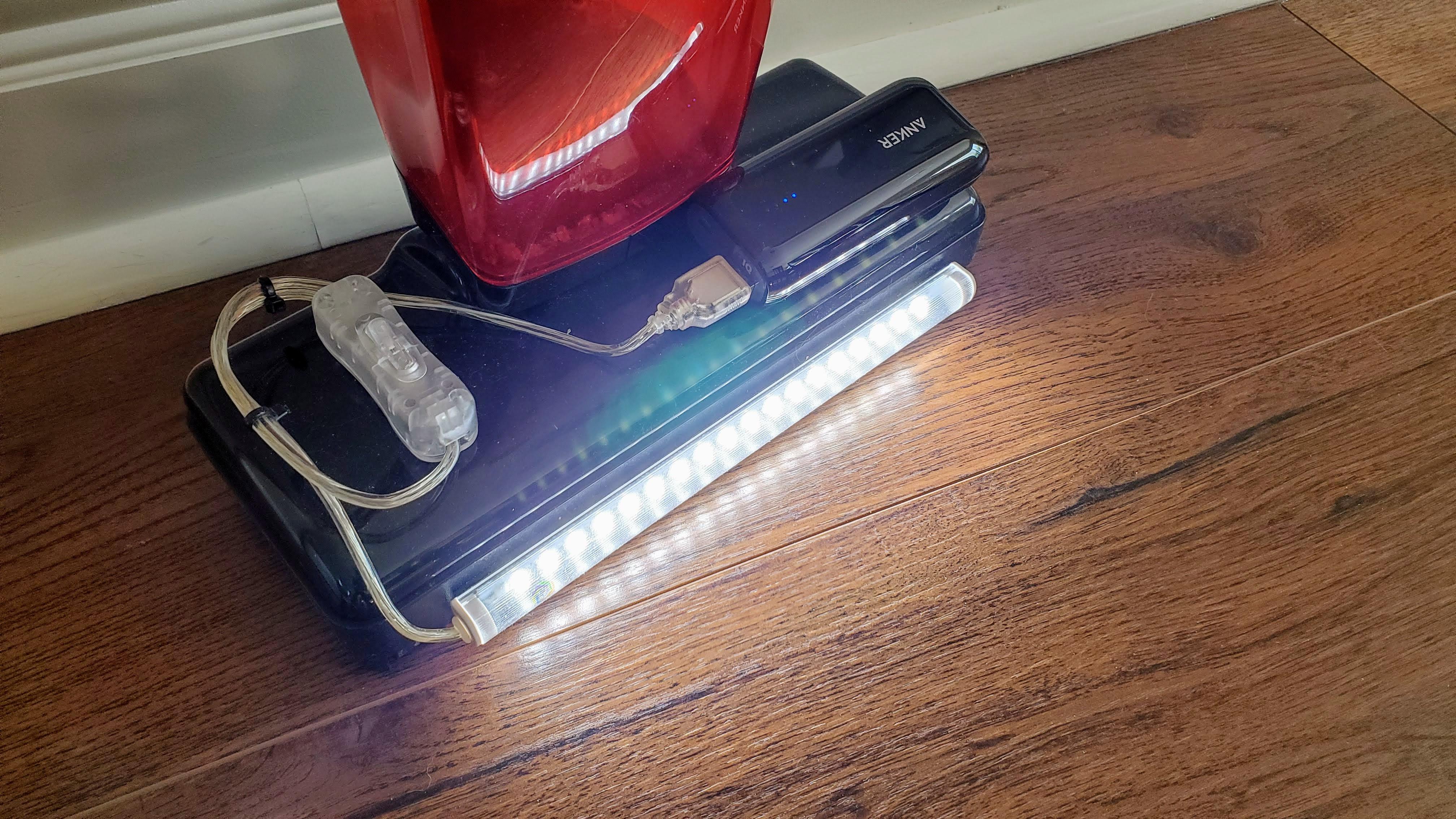 Add an LED Headlamp to Your Stick Vac!