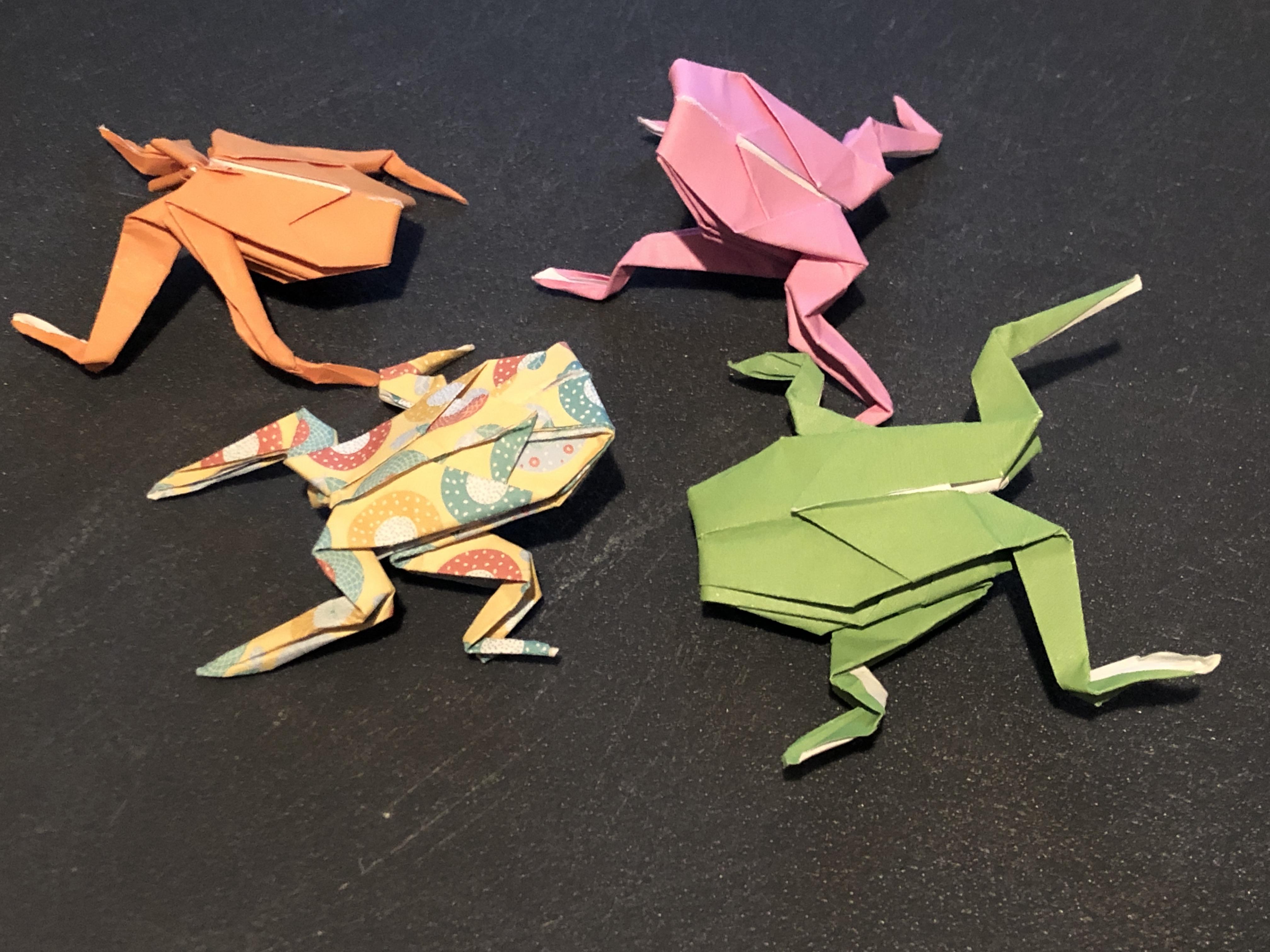 Origami Frog
