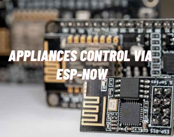 Appliances Control With ESPNOW