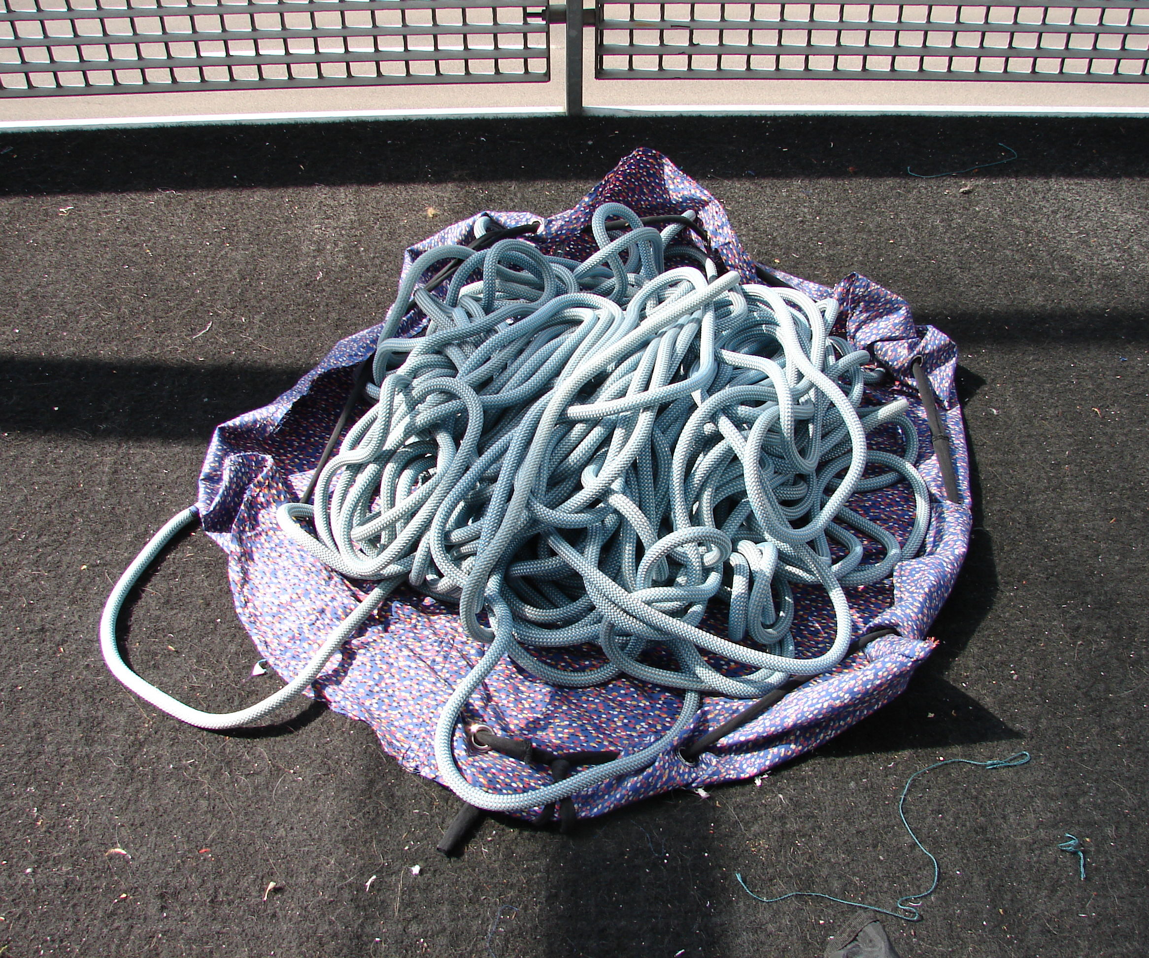 Rope Bag for Rock Climbing - Quick, No-Sew and Under $8