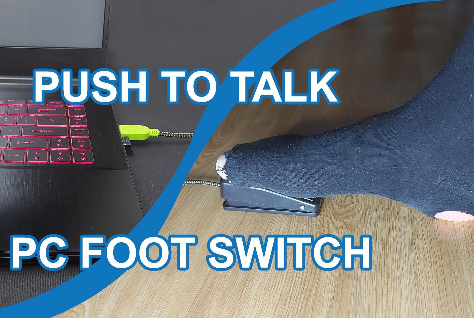 Customizable USB Foot Switch for PC