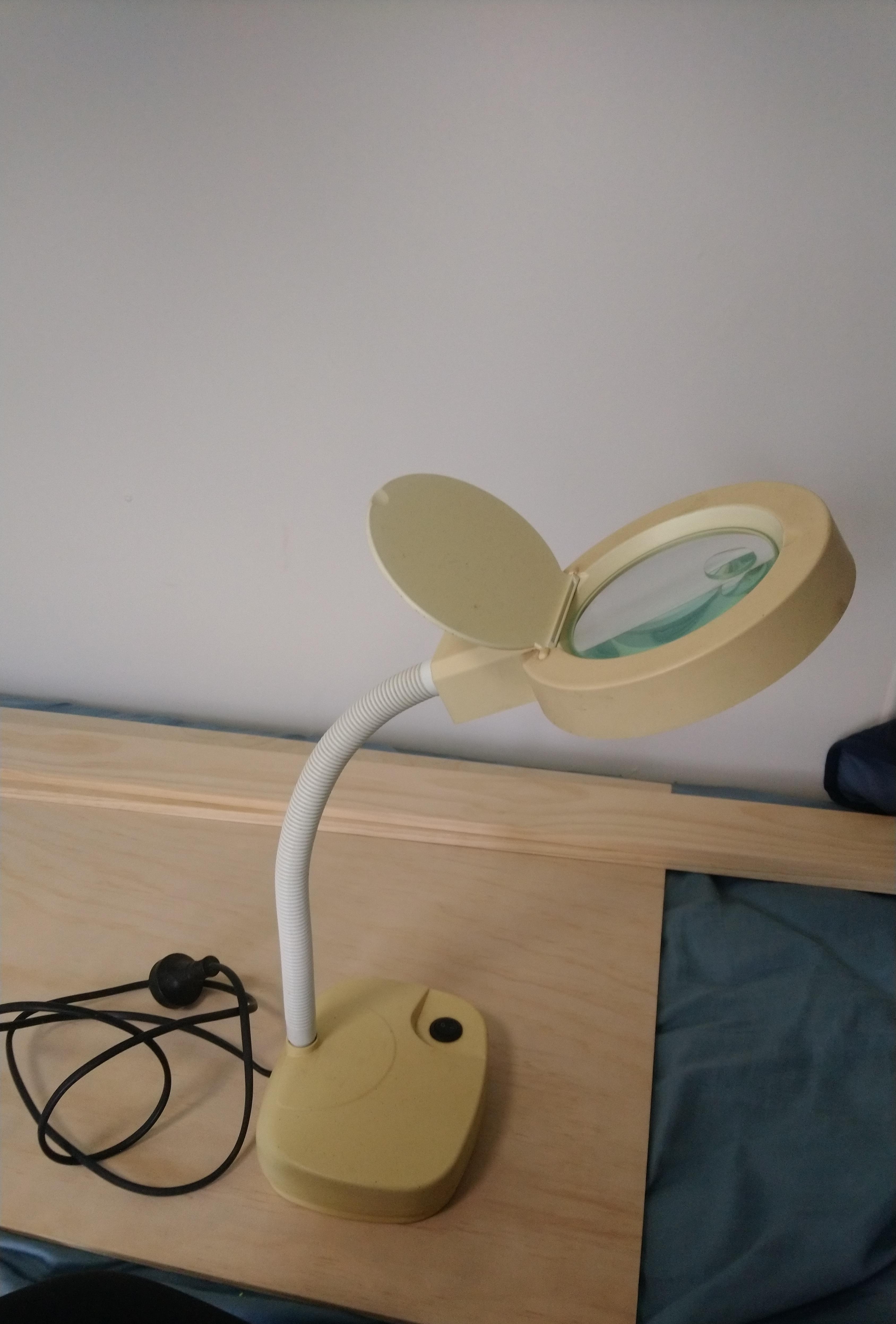 Repair and Upgrade a Magnifying Desk Lamp