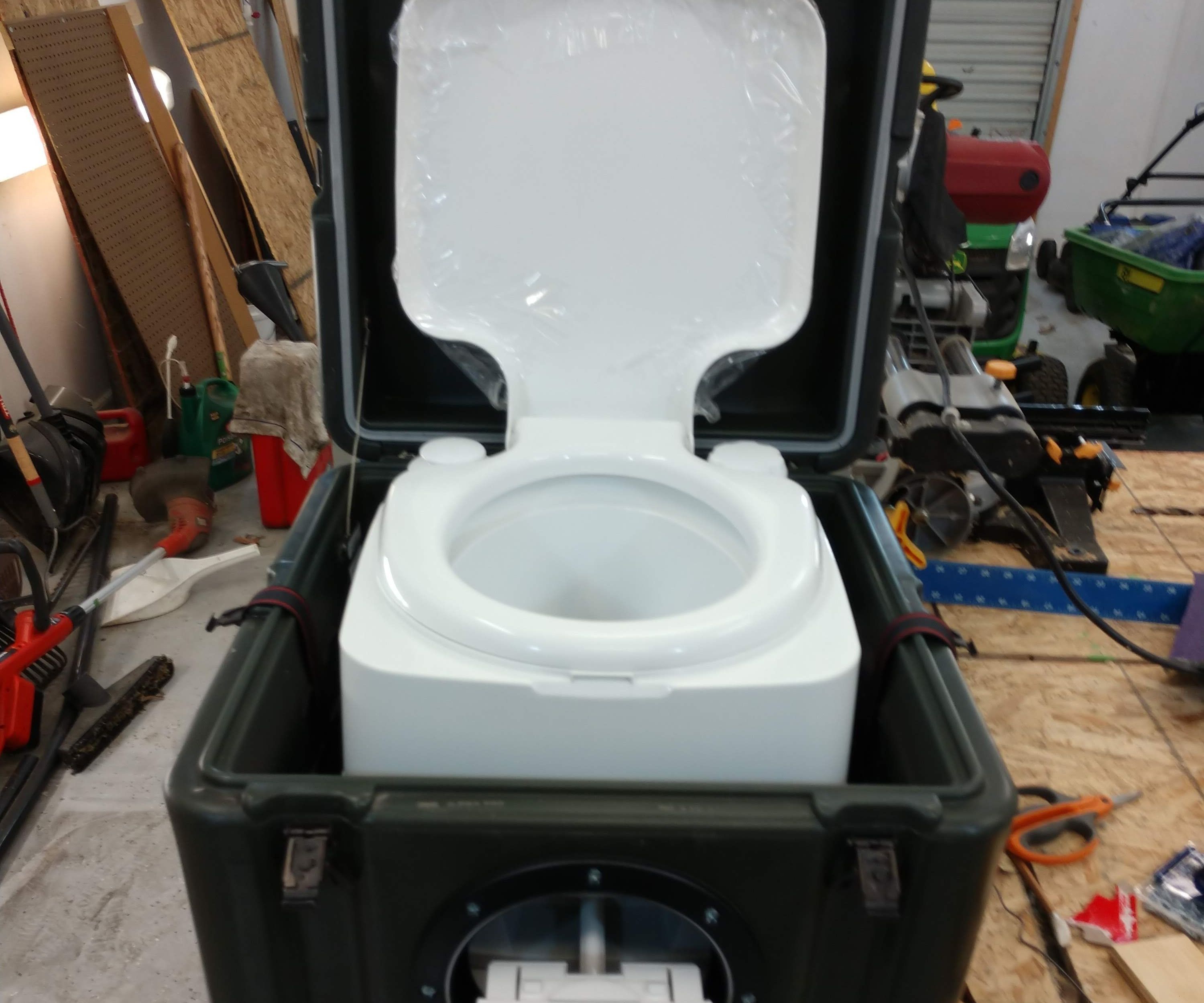 Ruggedized Overland Camp Potty 