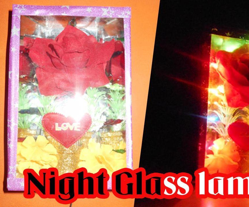 Night Glass Lamp