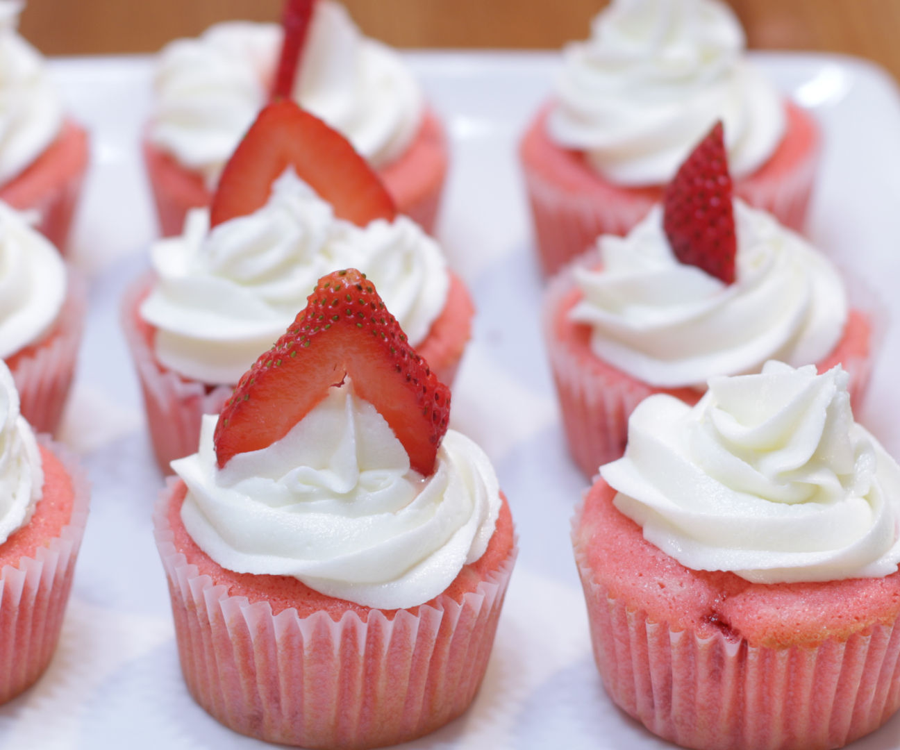 Strawberry Cupcakes
