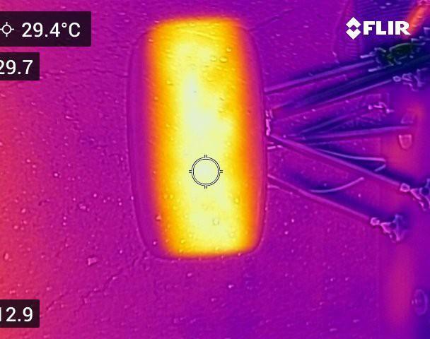 CONTACTLESS TIRE TEMPERATURE SENSOR