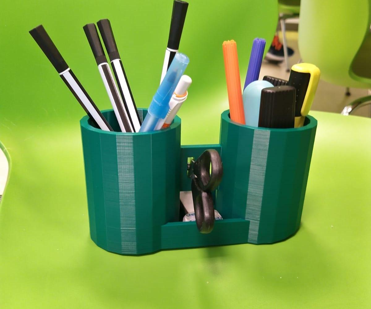 Pen, Eraser and Scissor Organisor