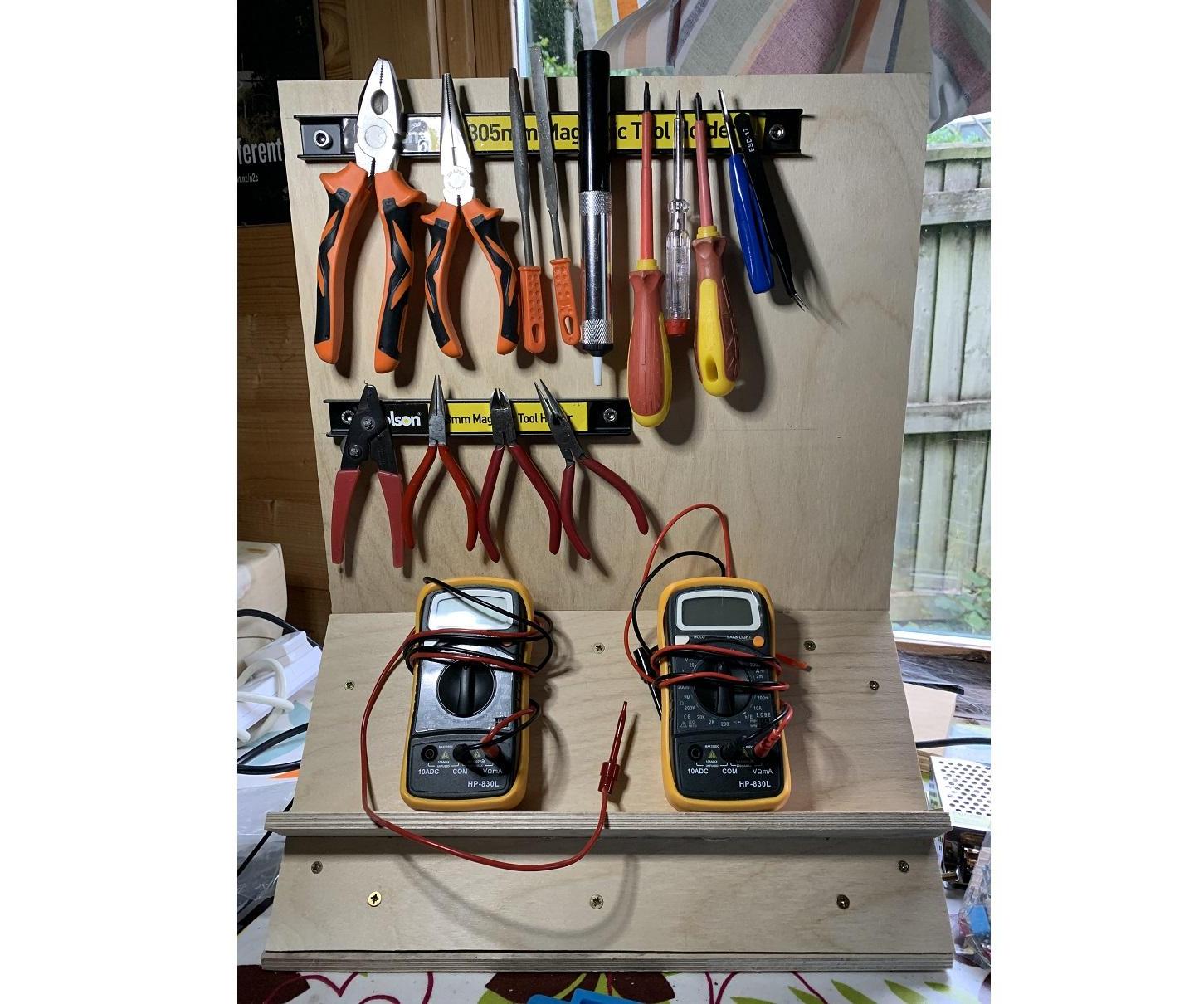 Electronic Workbench Tool Organiser Part 1