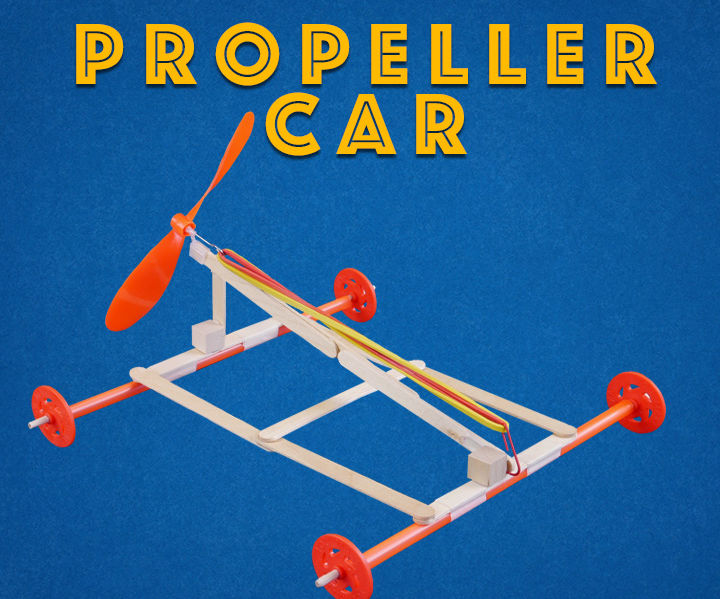 Propeller-Powered Car - Engineering Project for Kids