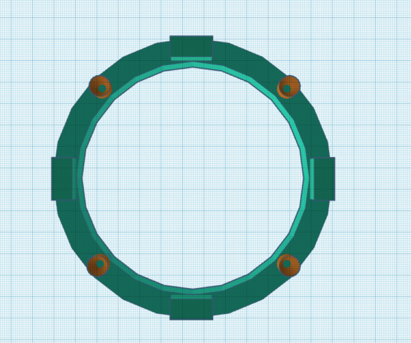 Base Antideslizante Para Platos
