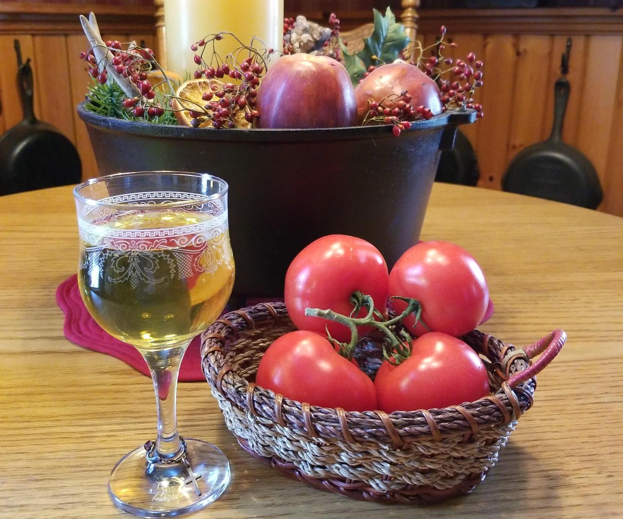Tomato Wine (from Soup Production Waste)