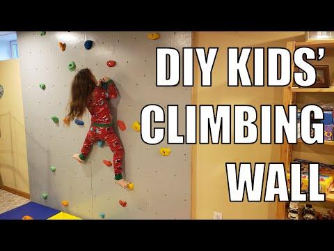 Indoor Kids' Climbing Wall