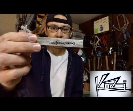 Jointer Blade Sharpening