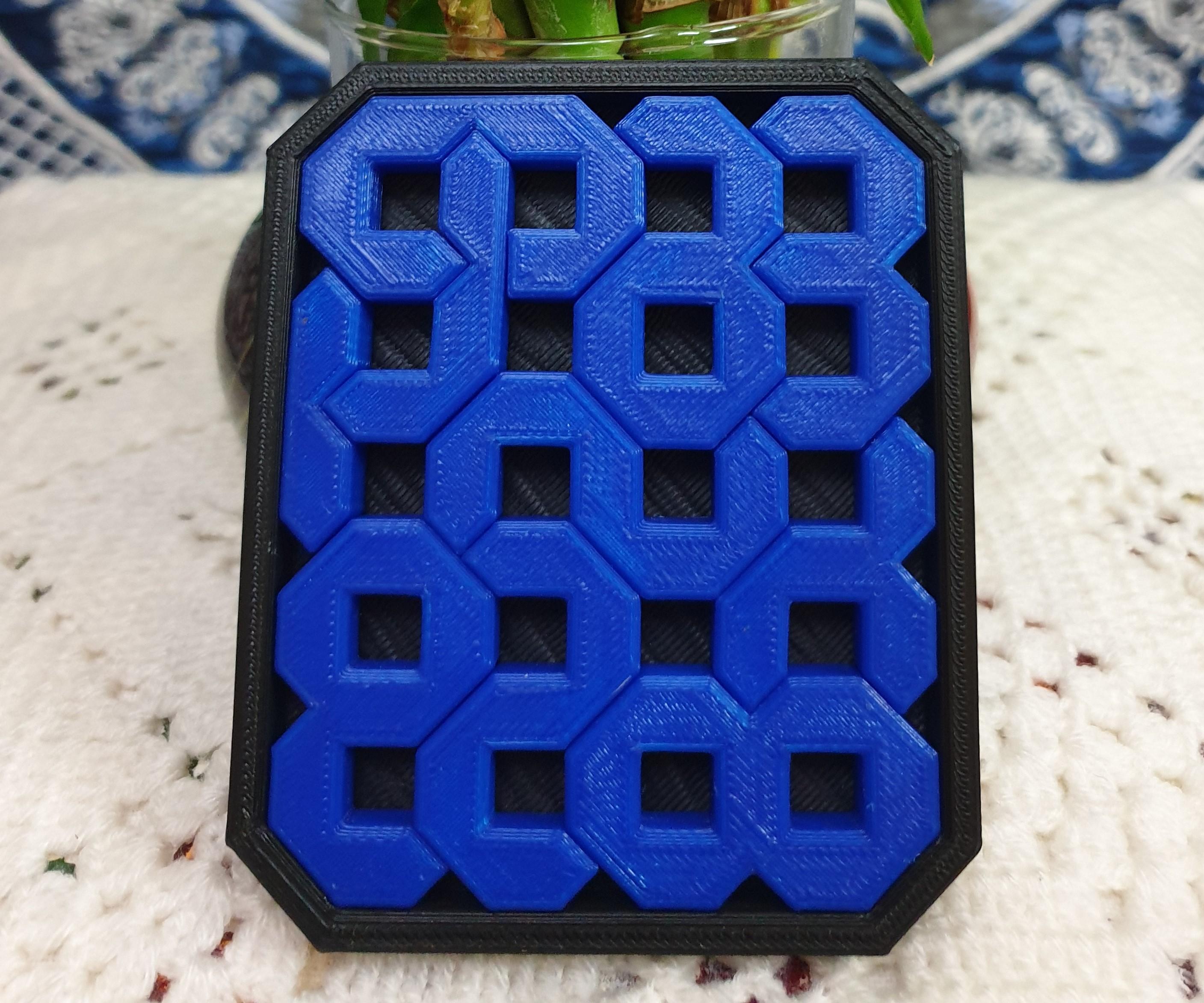 Digit Puzzle With Tinkercad