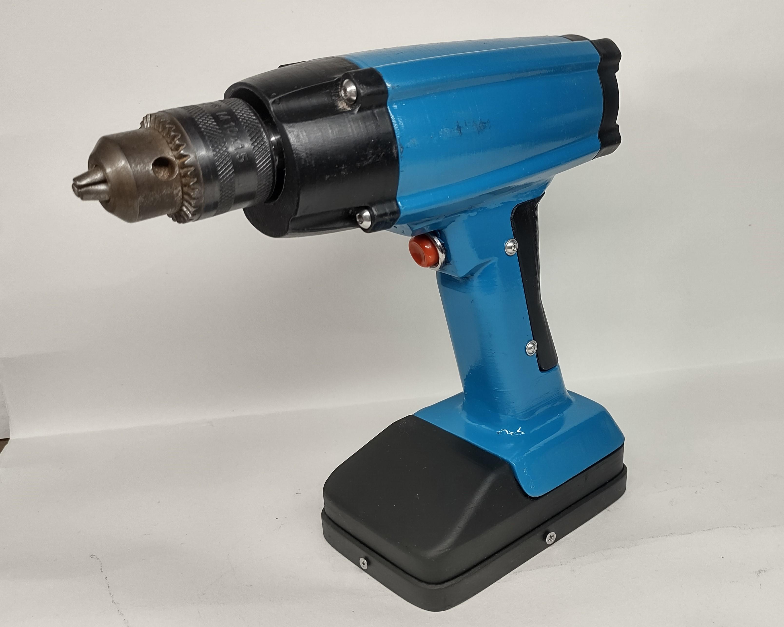 Drill Gun With Removable Battery