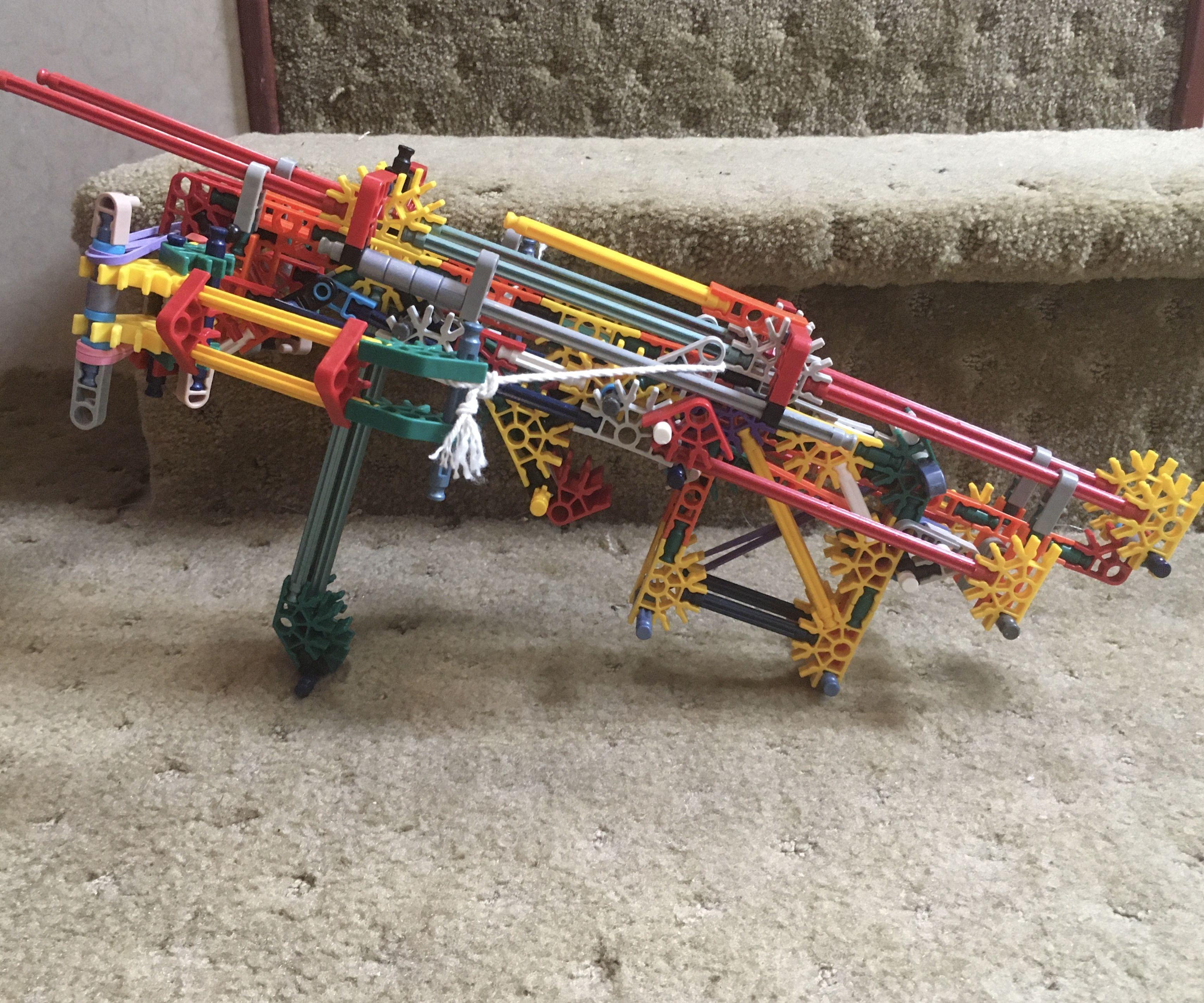 The Magbow: a Magazine-fed Knex Nerf Gun