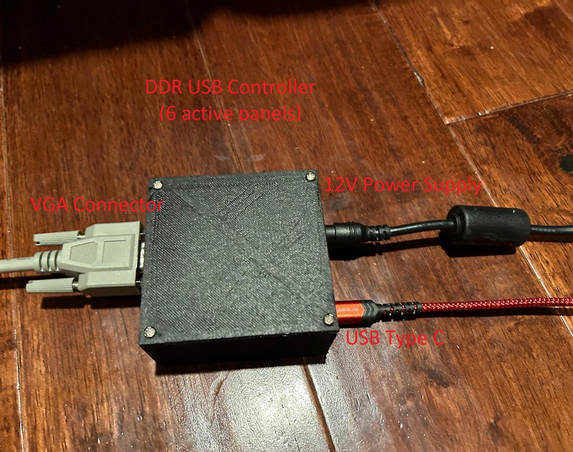 6 Panel DDR USB Controller With LED