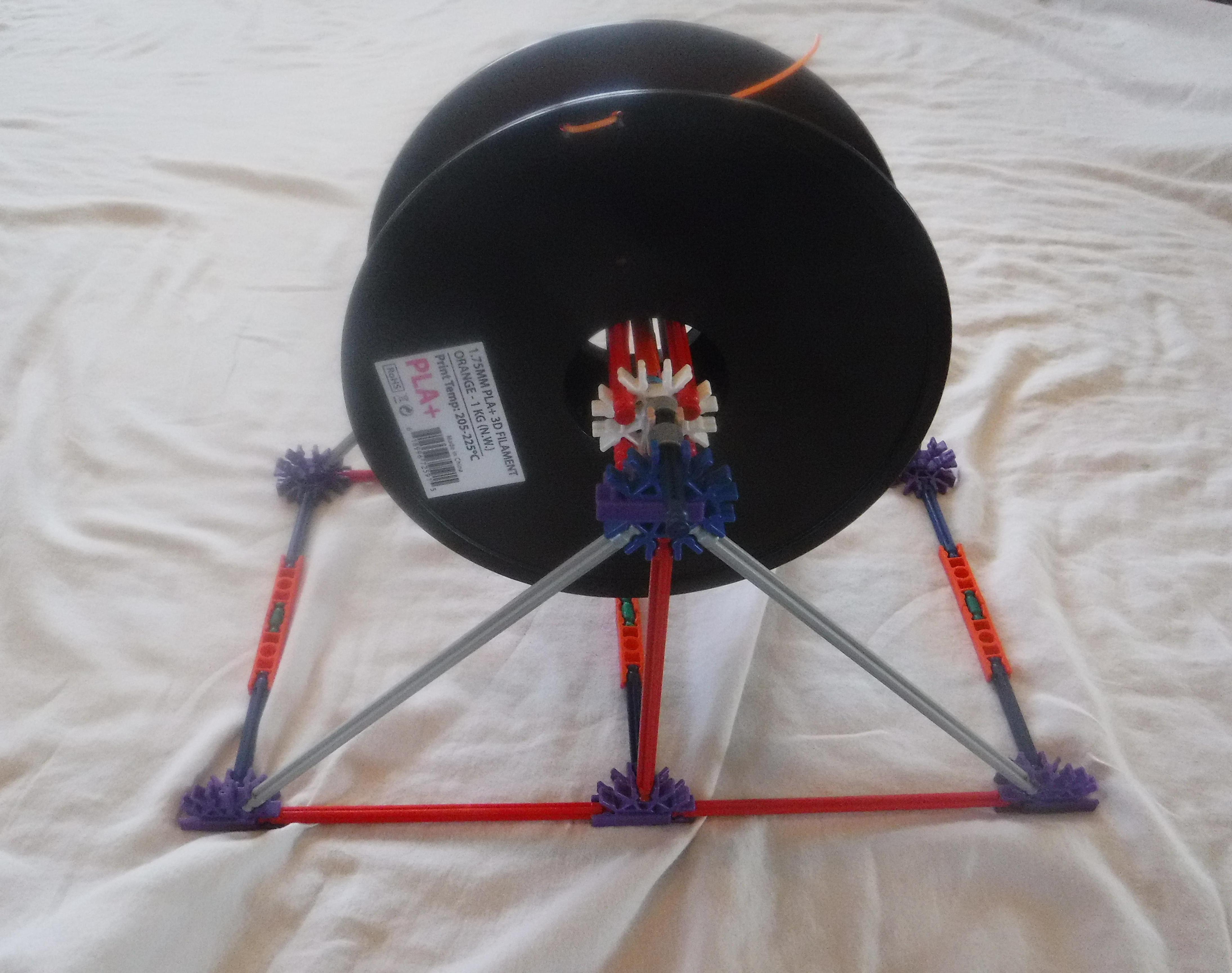 K'nex 3D Printer Filament Holder