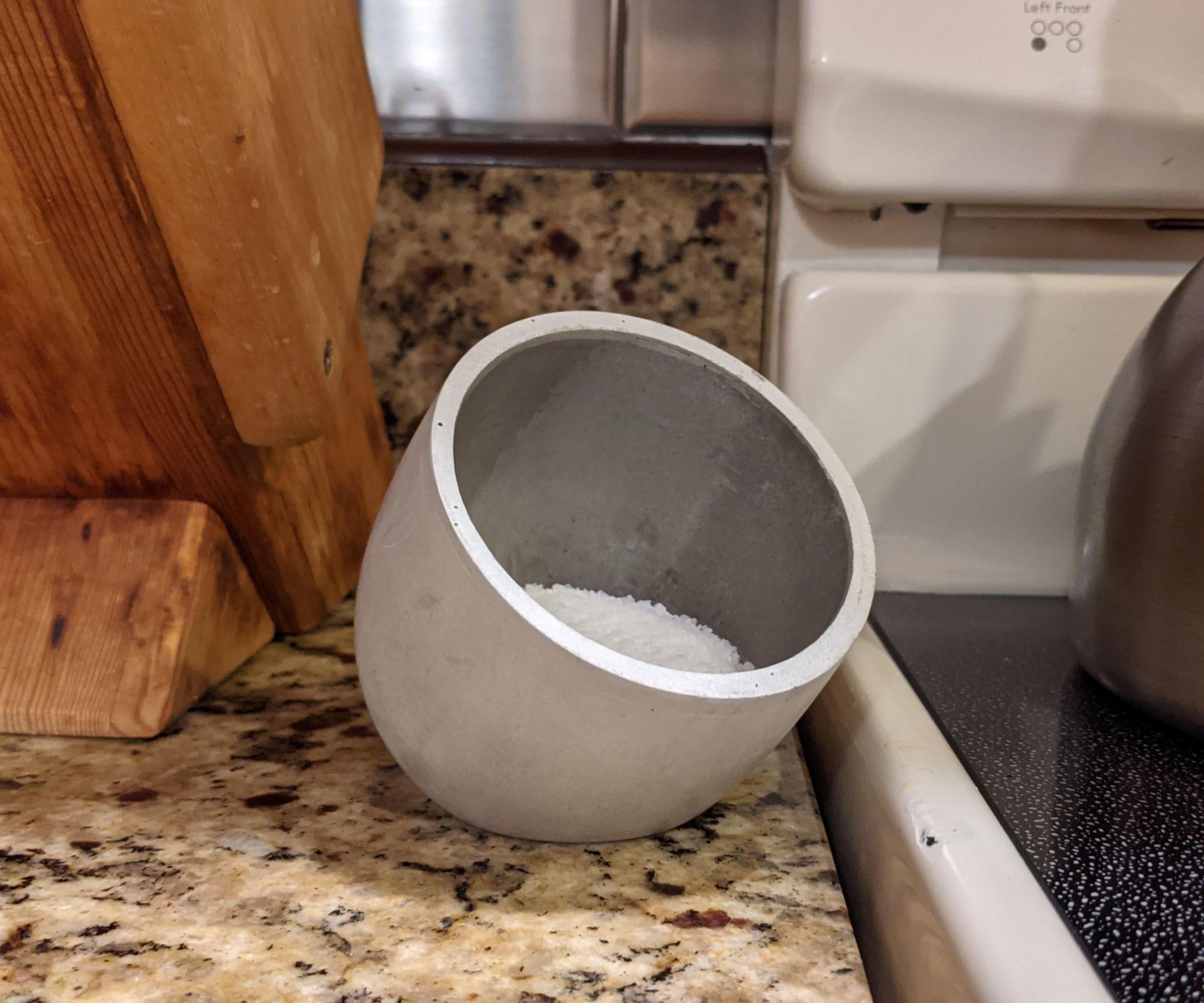 DIY Cement Salt Wells